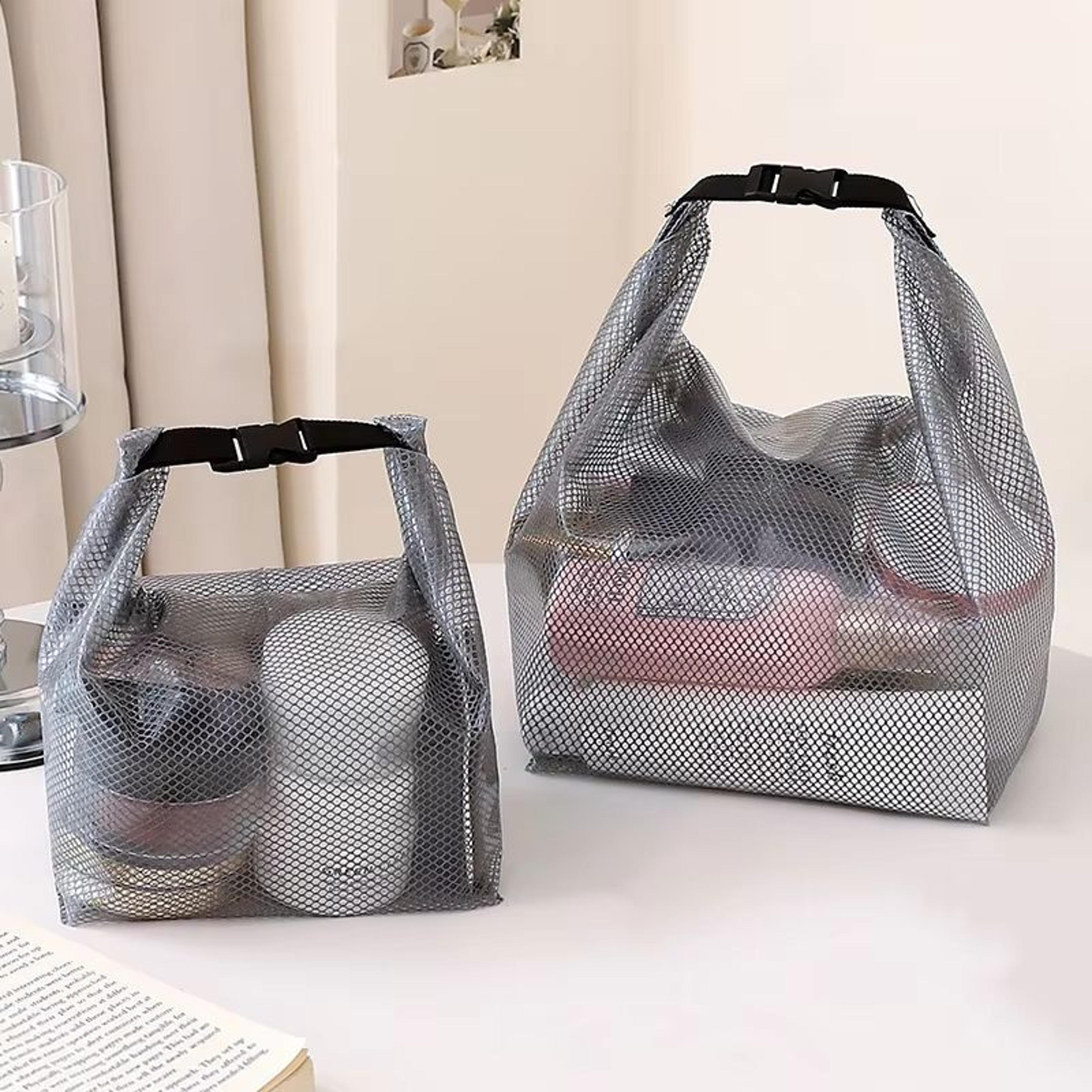 large capacity waterproof storage bag portable travel organizer for makeup, toiletries, and clothes