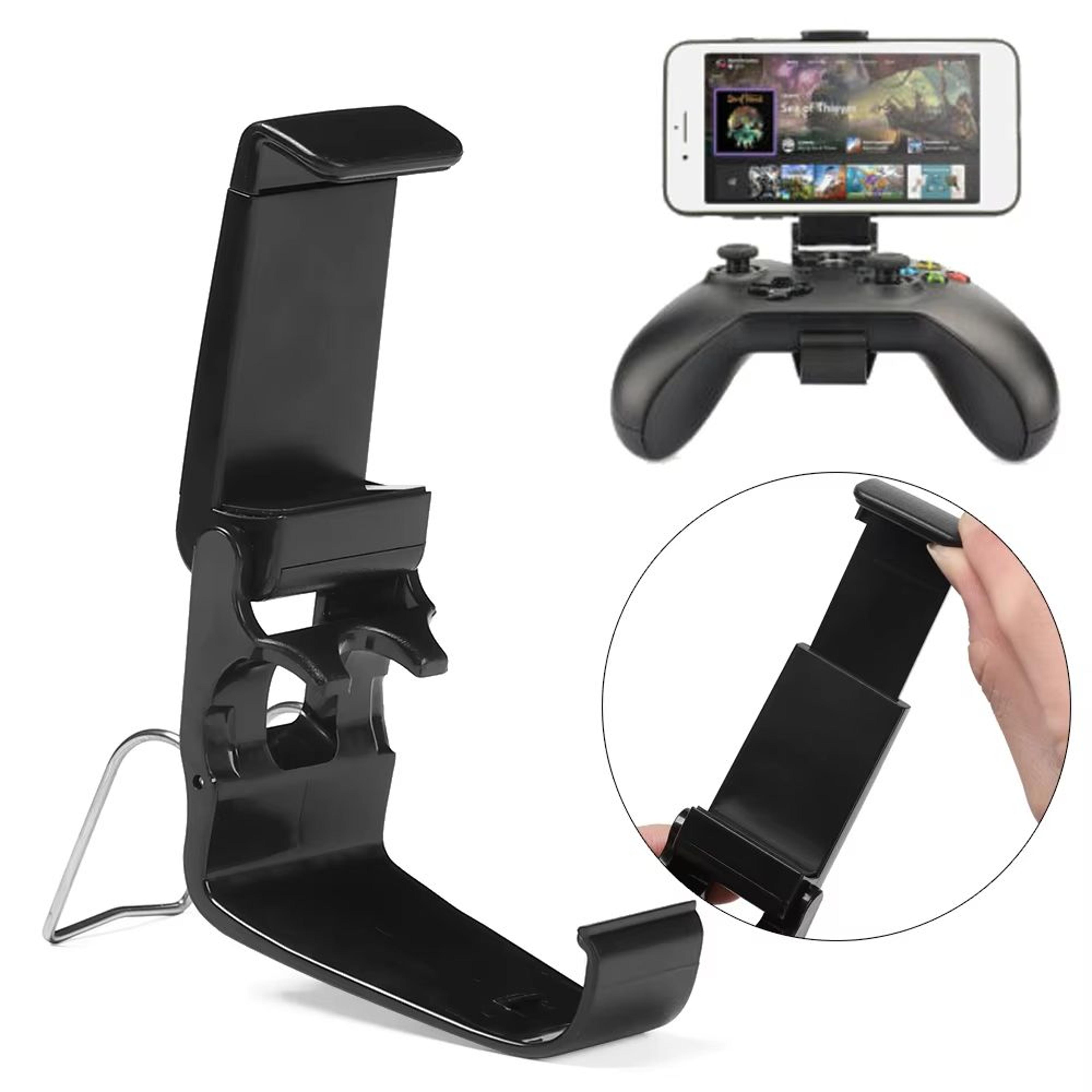 universal phone mount bracket with stand holder for xbox one and wireless gamepad controllers