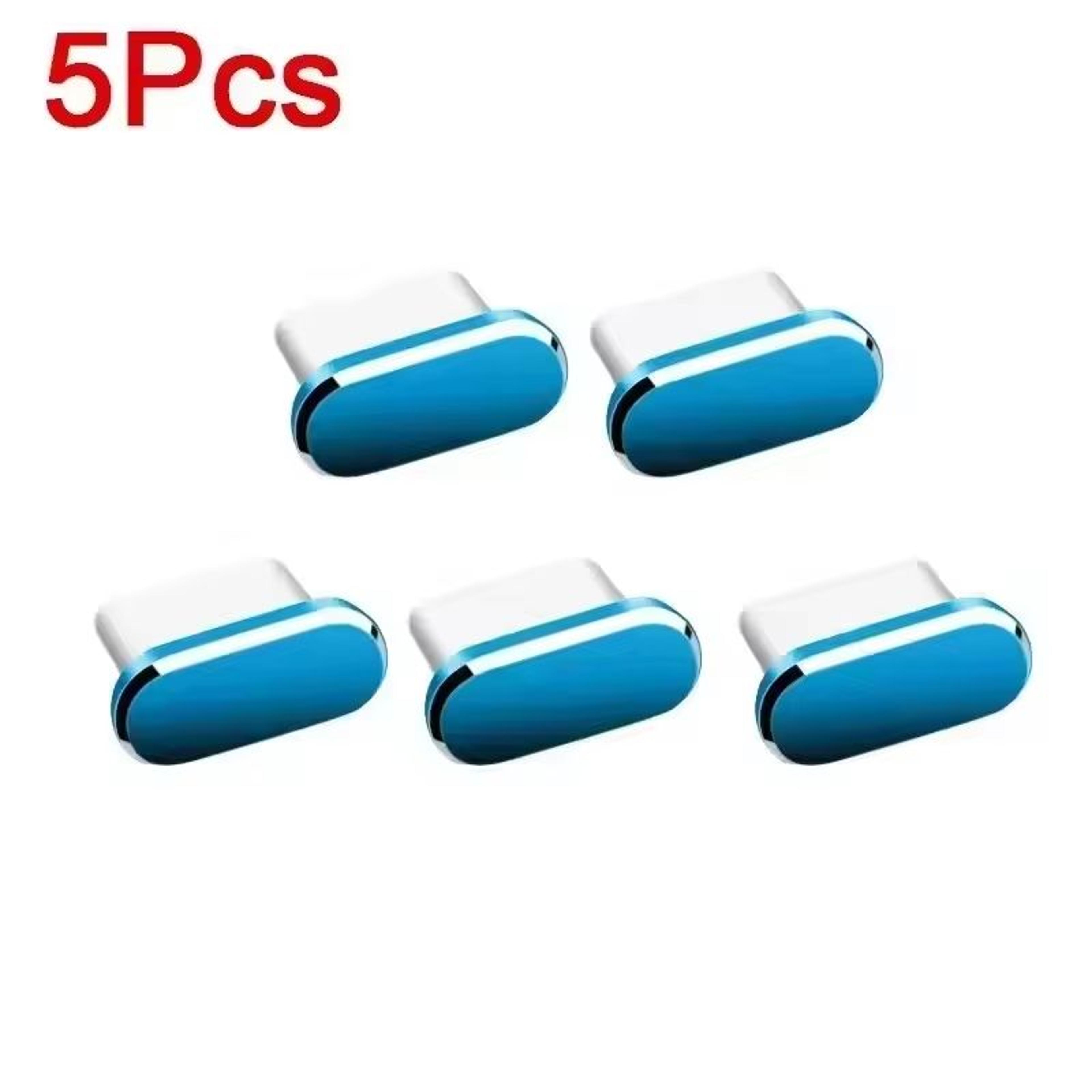 Metal USBC Dust Plug Port Protector 15Pack Universal AntiDust Charging Port Stopper 17