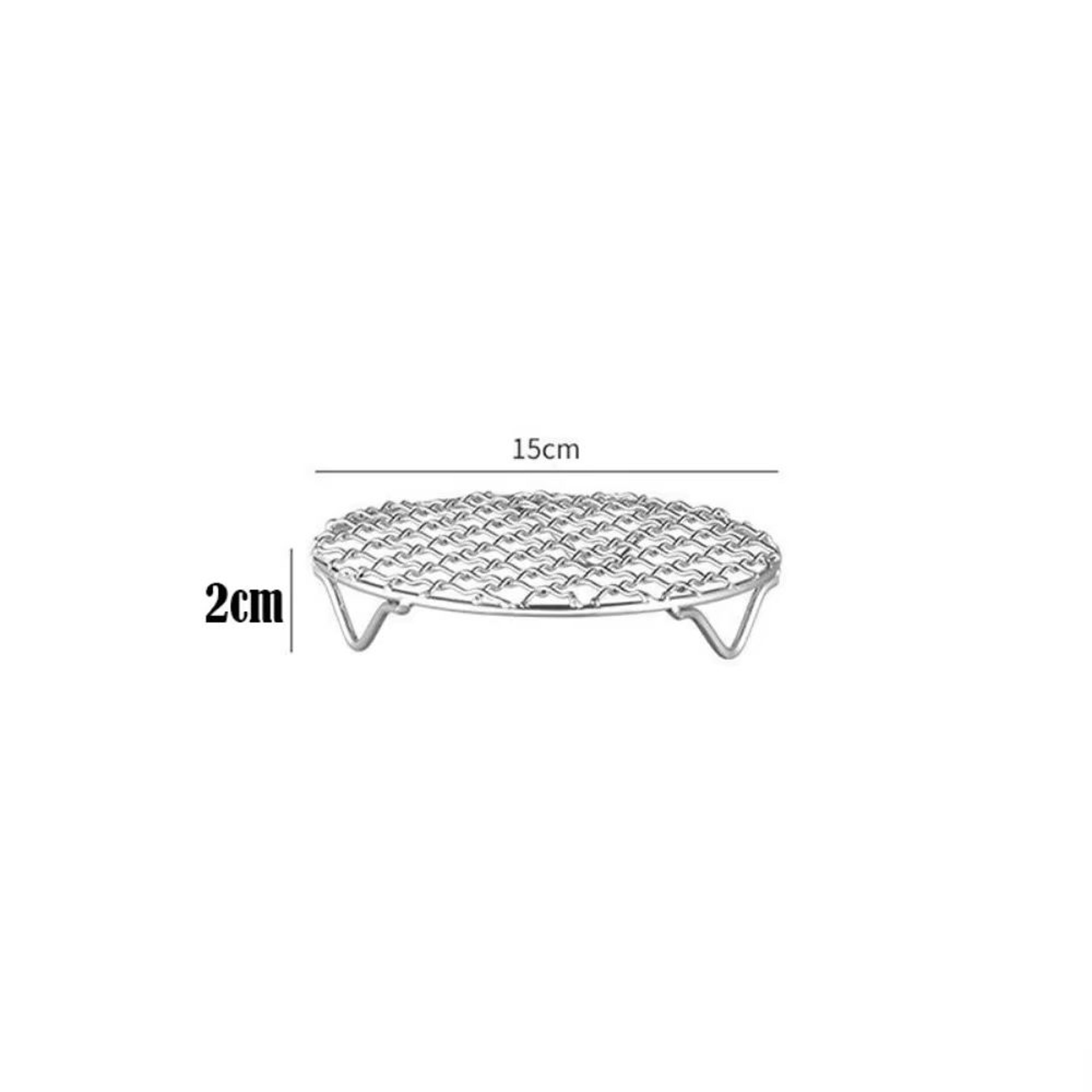 Round Stackable Air Fryer Rack Stainless Steel Grid With Feet MultiLevel Dehydrator Rack For Air Fr 8
