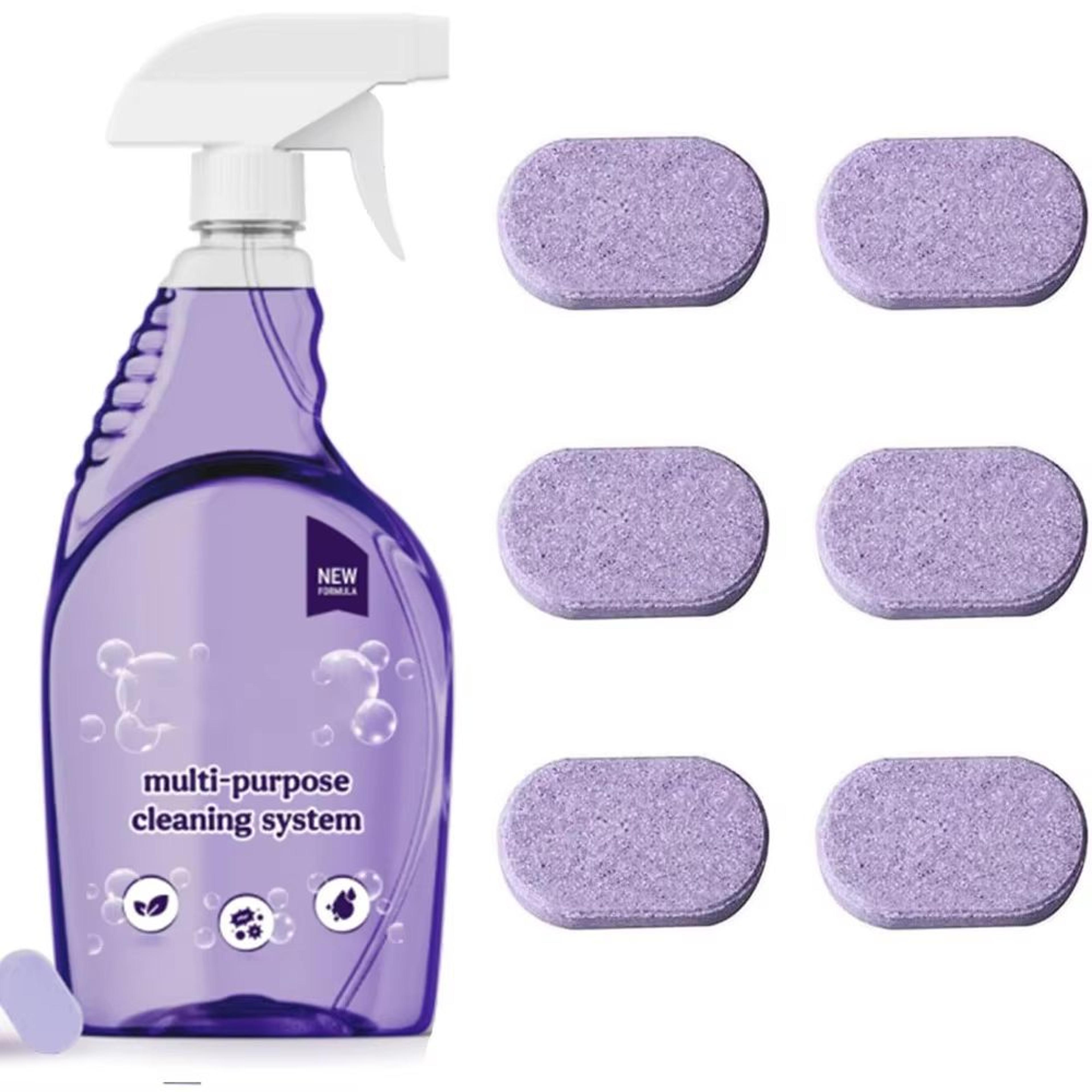 Cleanlix Multipurpose Cleaner Spray With Concentrated Cleaning Tablets For Instant Household Stain  8