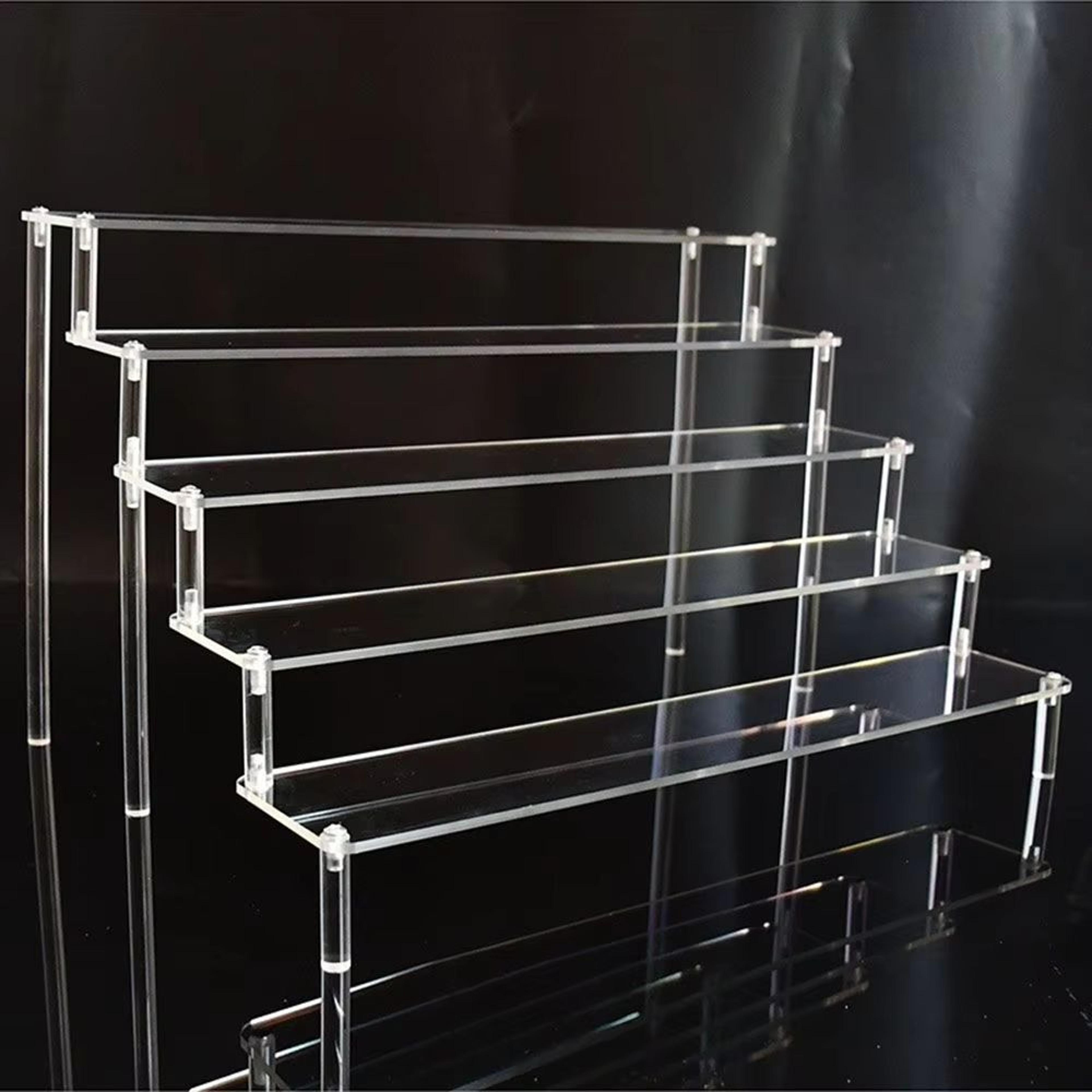 Acrylic Display Stand 15 Tier Transparent Rack For Cupcakes Perfume Dolls  Collectibles 2