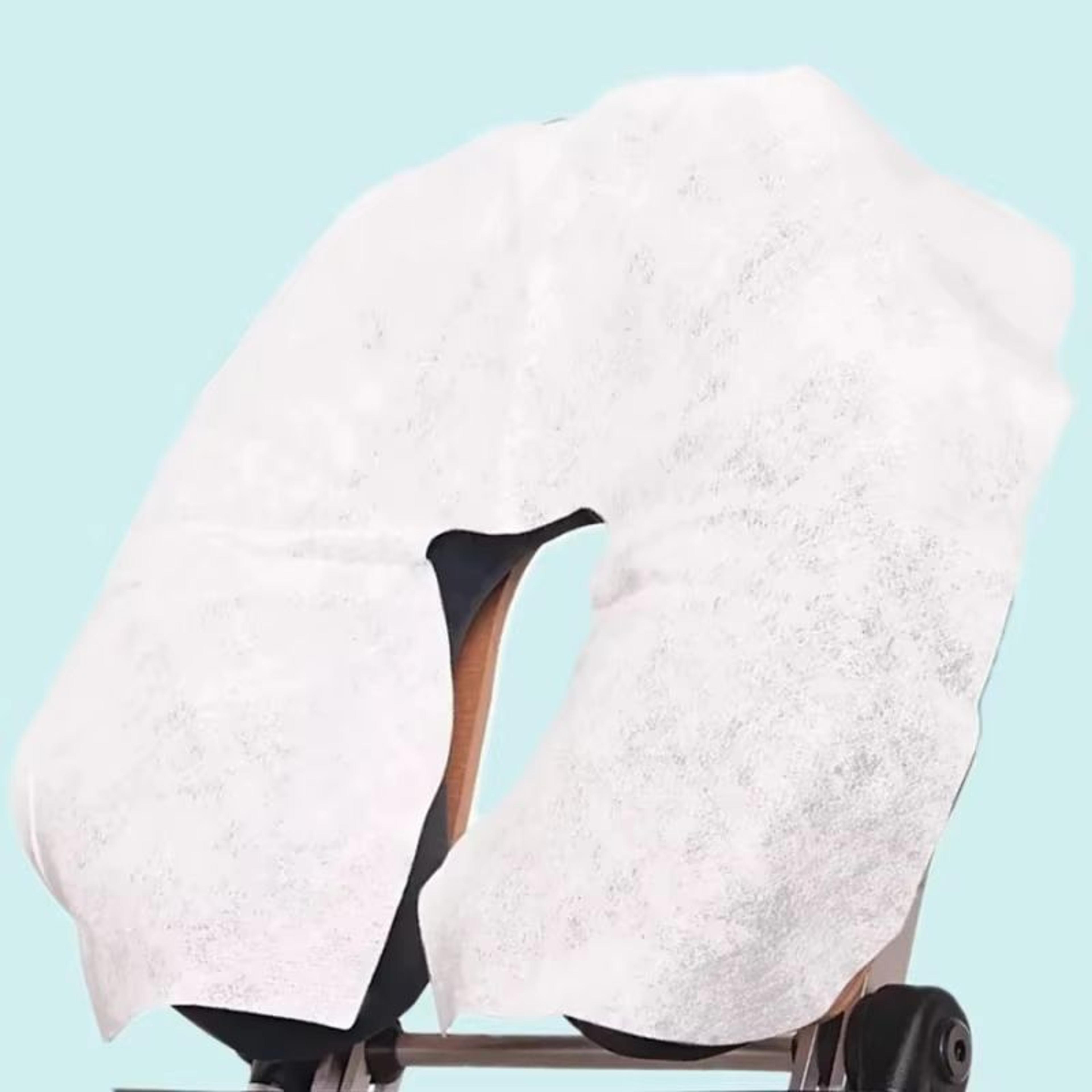 100Pack Disposable UShaped Face Pillow Covers For Massage  Spa Use 3