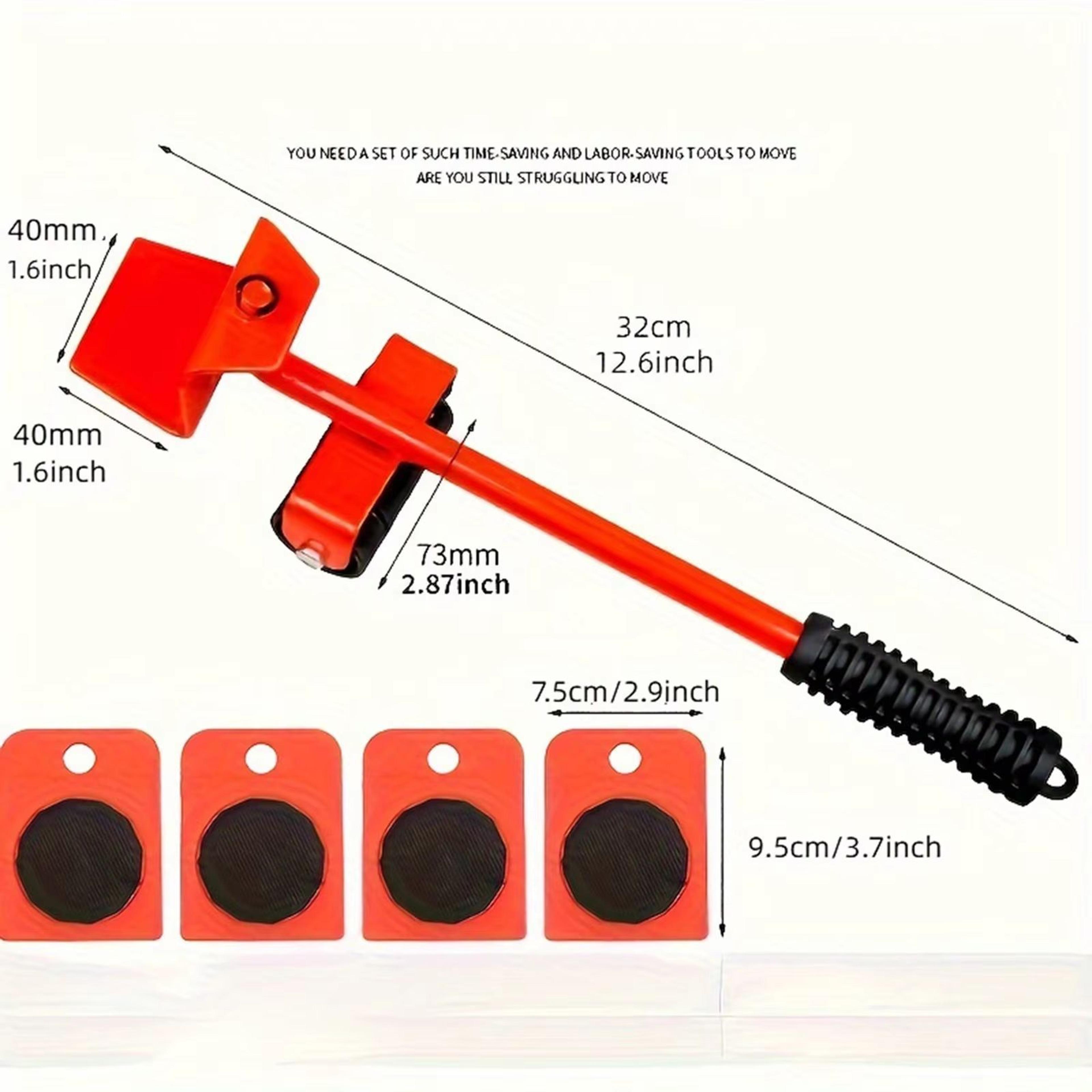 Heavy Duty Furniture Mover Set 5pcs  Multipurpose Furniture Sliders And Rollers For Effortless Movi 1