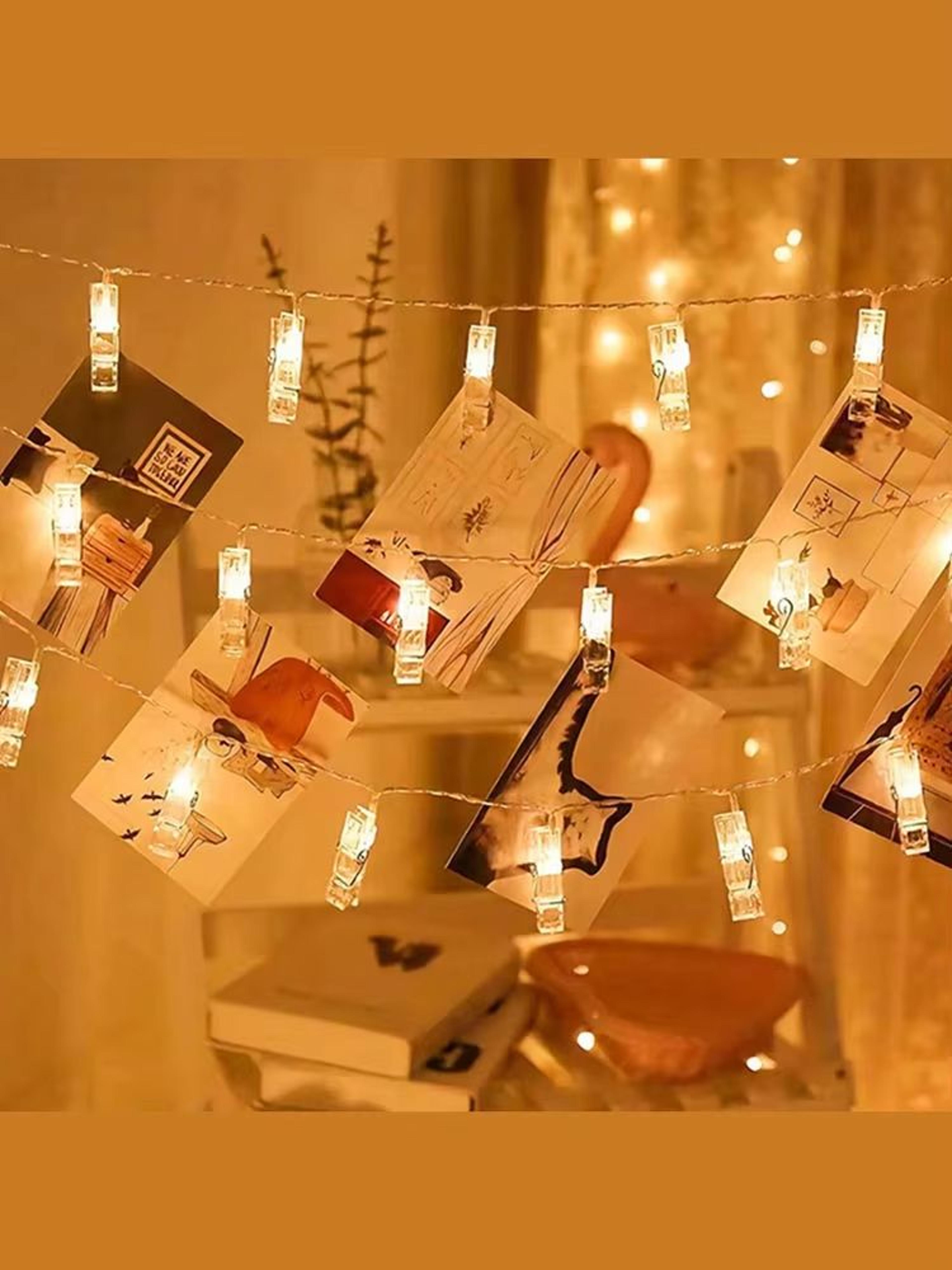 Photo Clip String Lights With 10203040 LED Fairy Lights For Pictures Cards And Party Decor 1