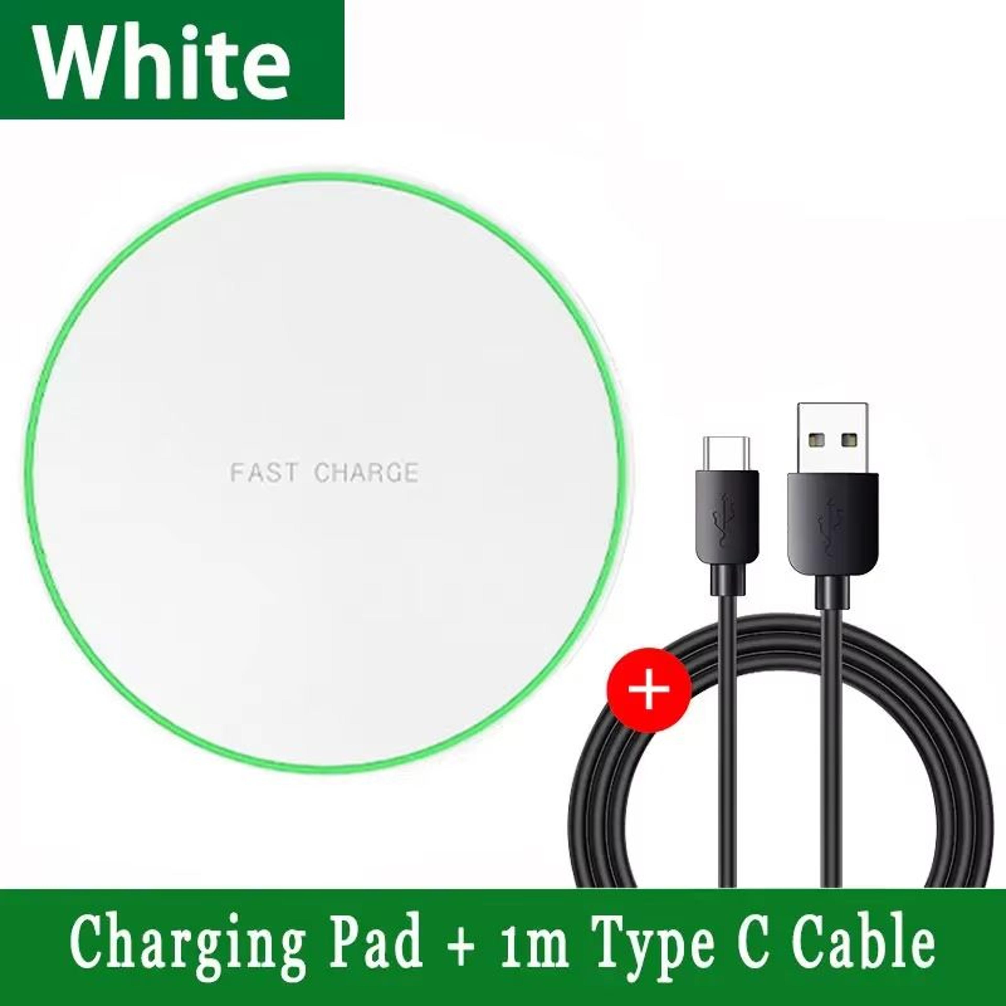 100W Fast Wireless Charging Pad For IPhone And Samsung Galaxy Phones 12