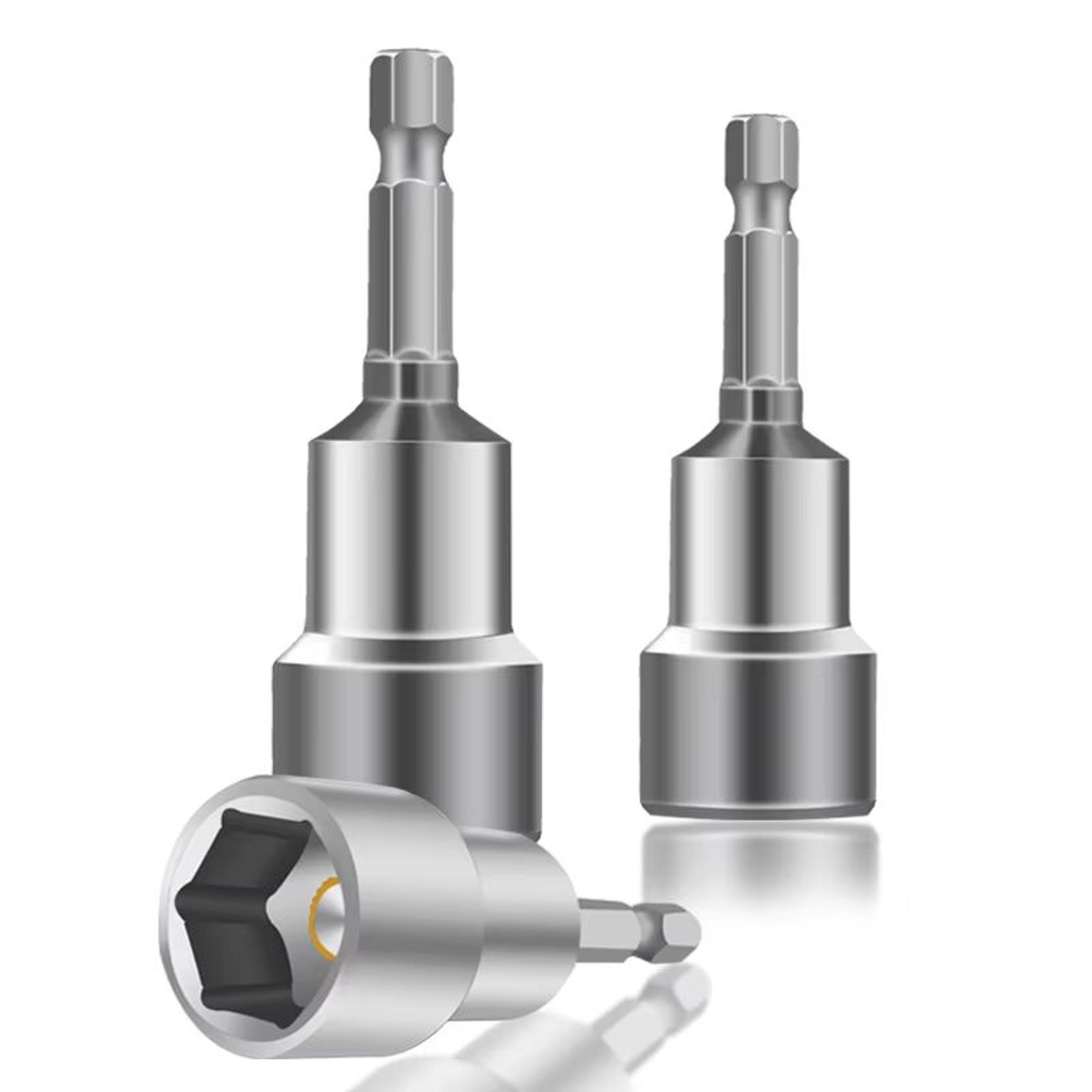 Hex Socket Wrench And Extension Set With Hex Handle For Screwdrivers And Pneumatic Tools 4