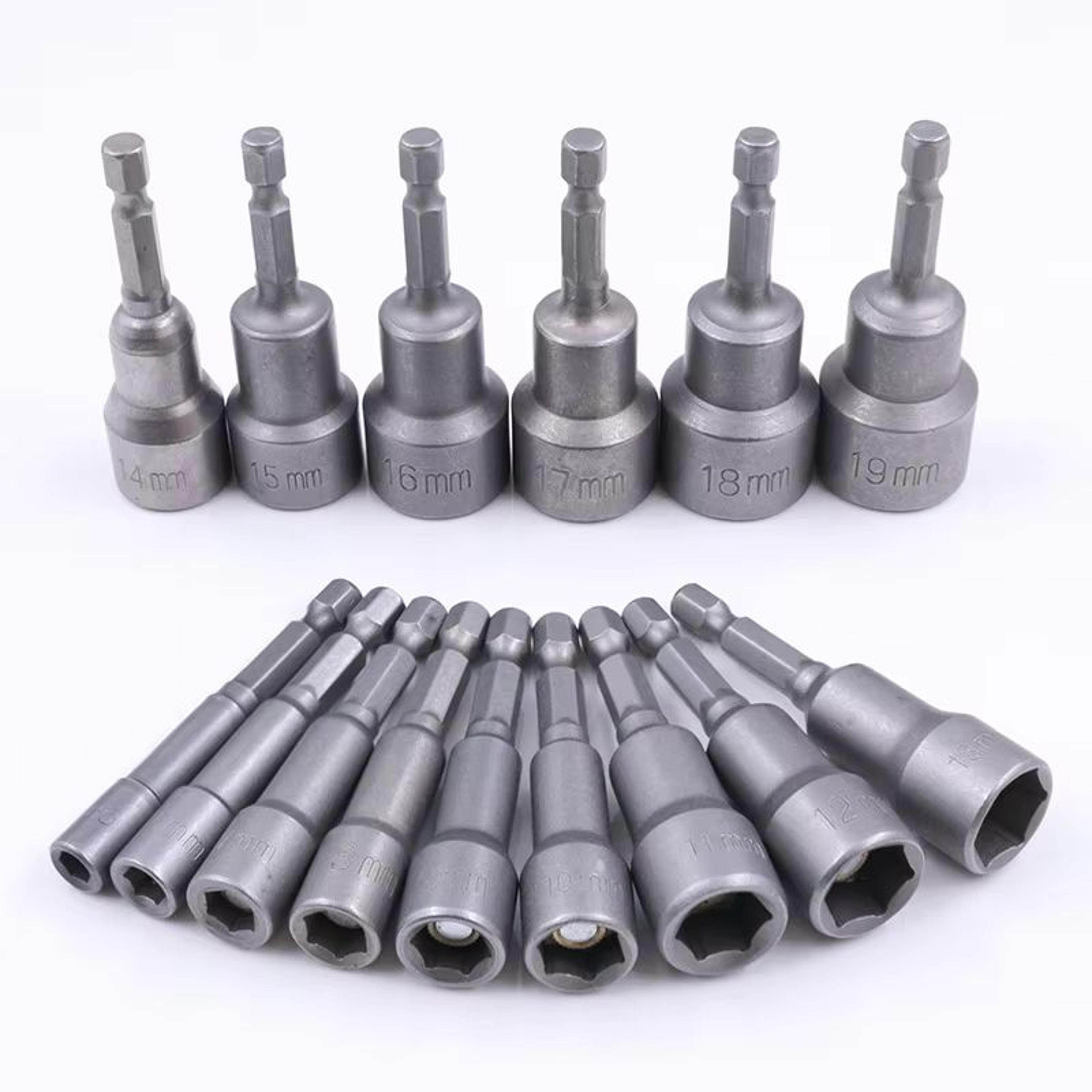 Hex Socket Wrench And Extension Set With Hex Handle For Screwdrivers And Pneumatic Tools 5