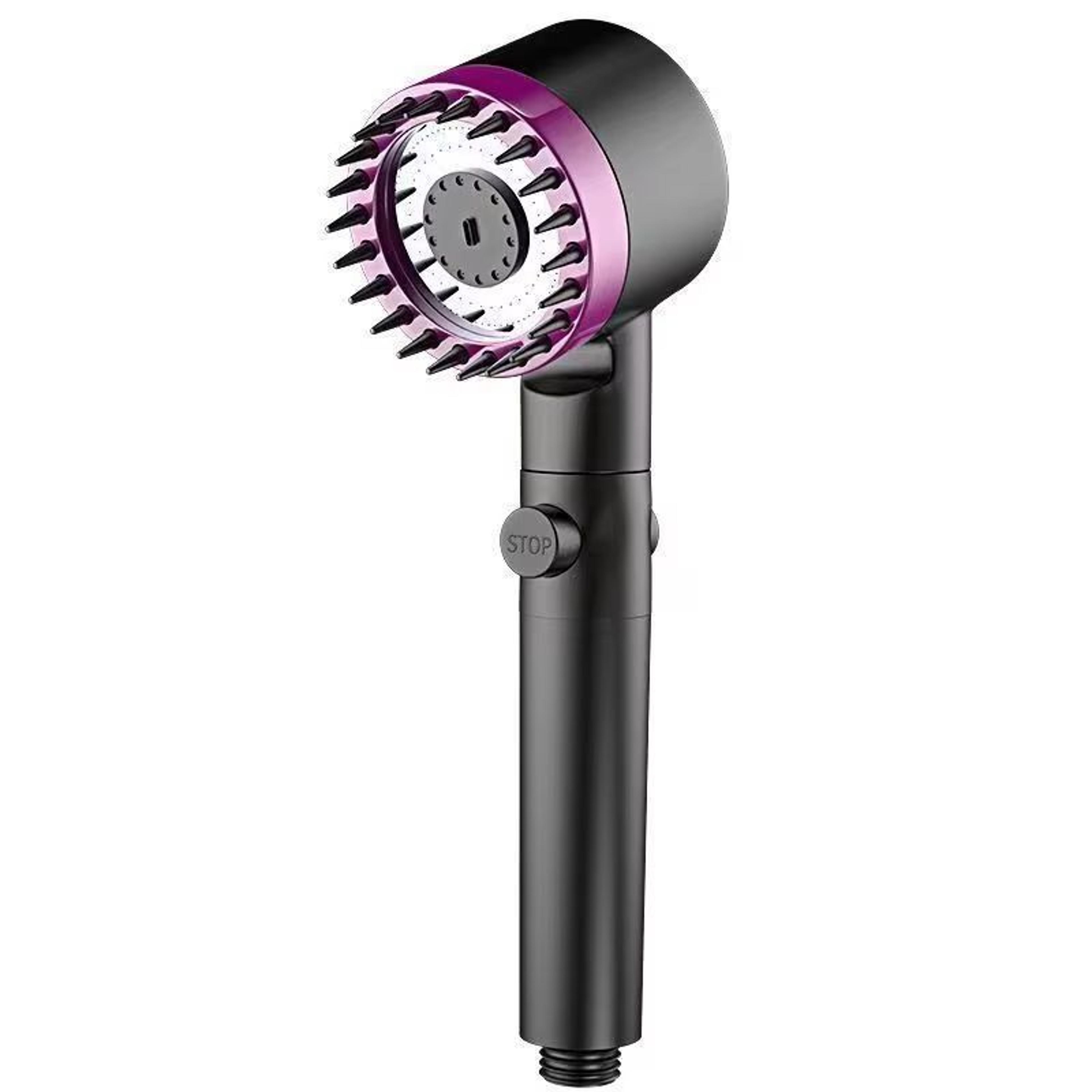 Portable ThreeSpeed Adjustable Shower Head With BuiltIn Head Massage Filter 27