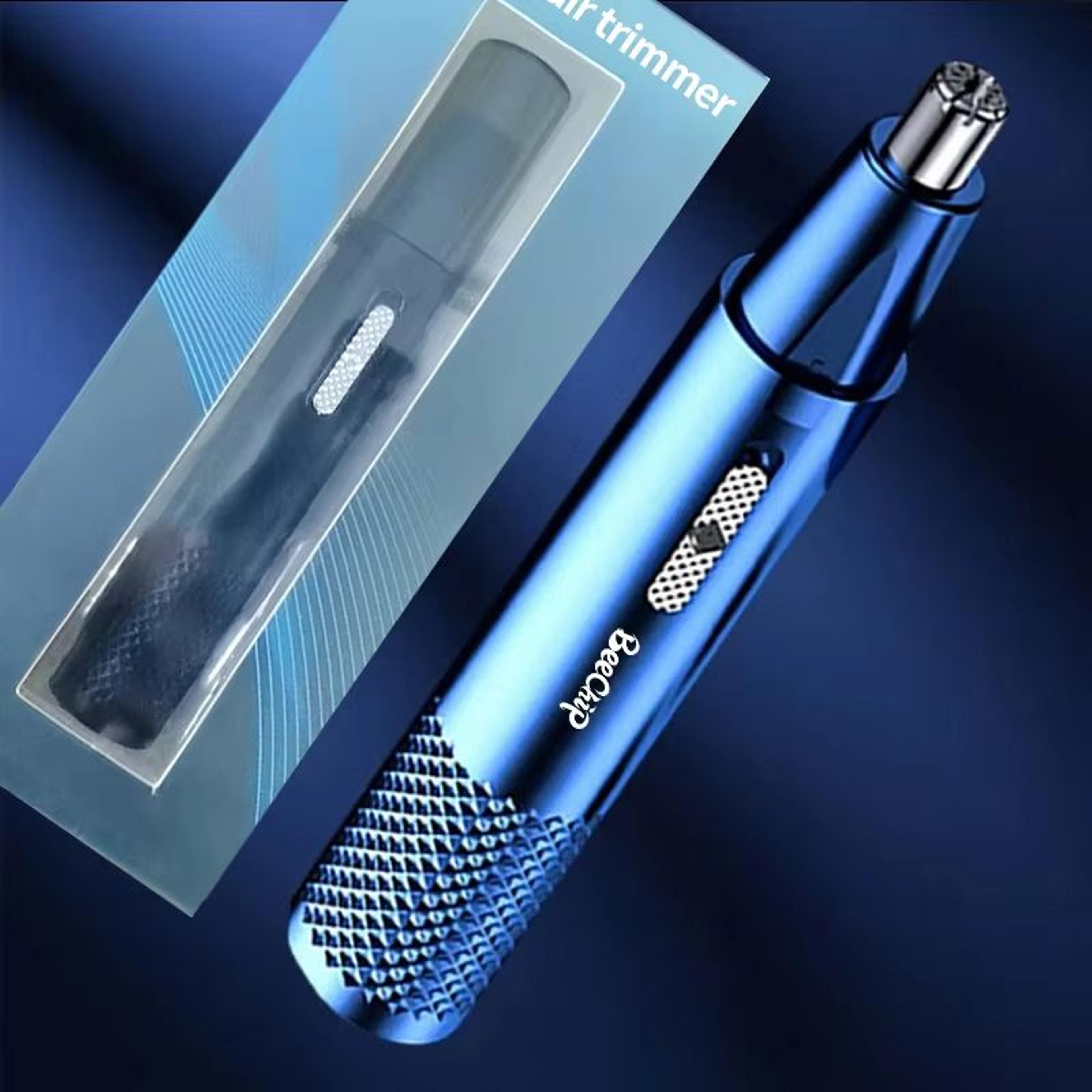 USB Rechargeable Electric Nose Hair Trimmer For Men And Women Metal Rotary Nose And Ear Groomer 1