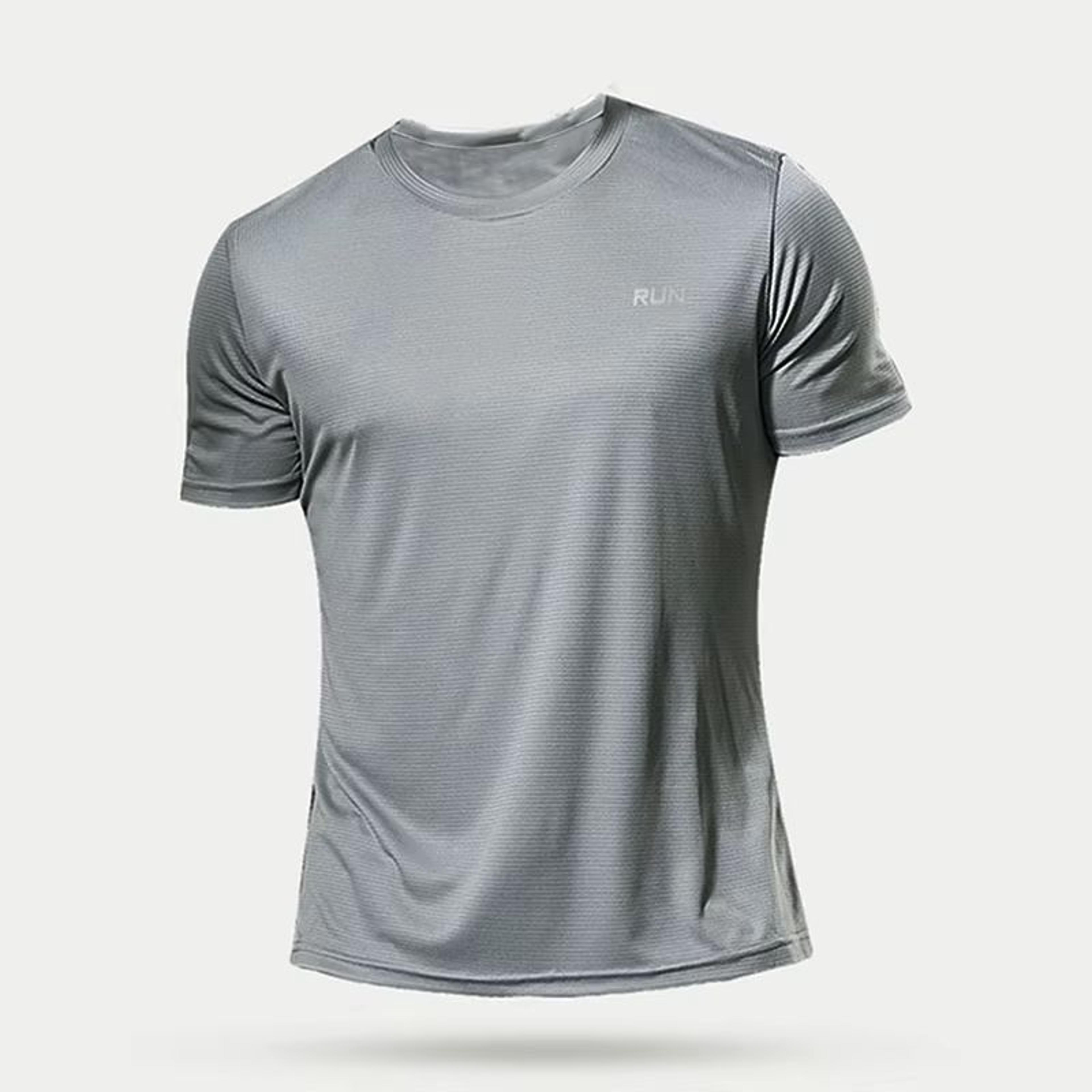 Mens QuickDry Compression Running  Soccer Sports TShirt 8