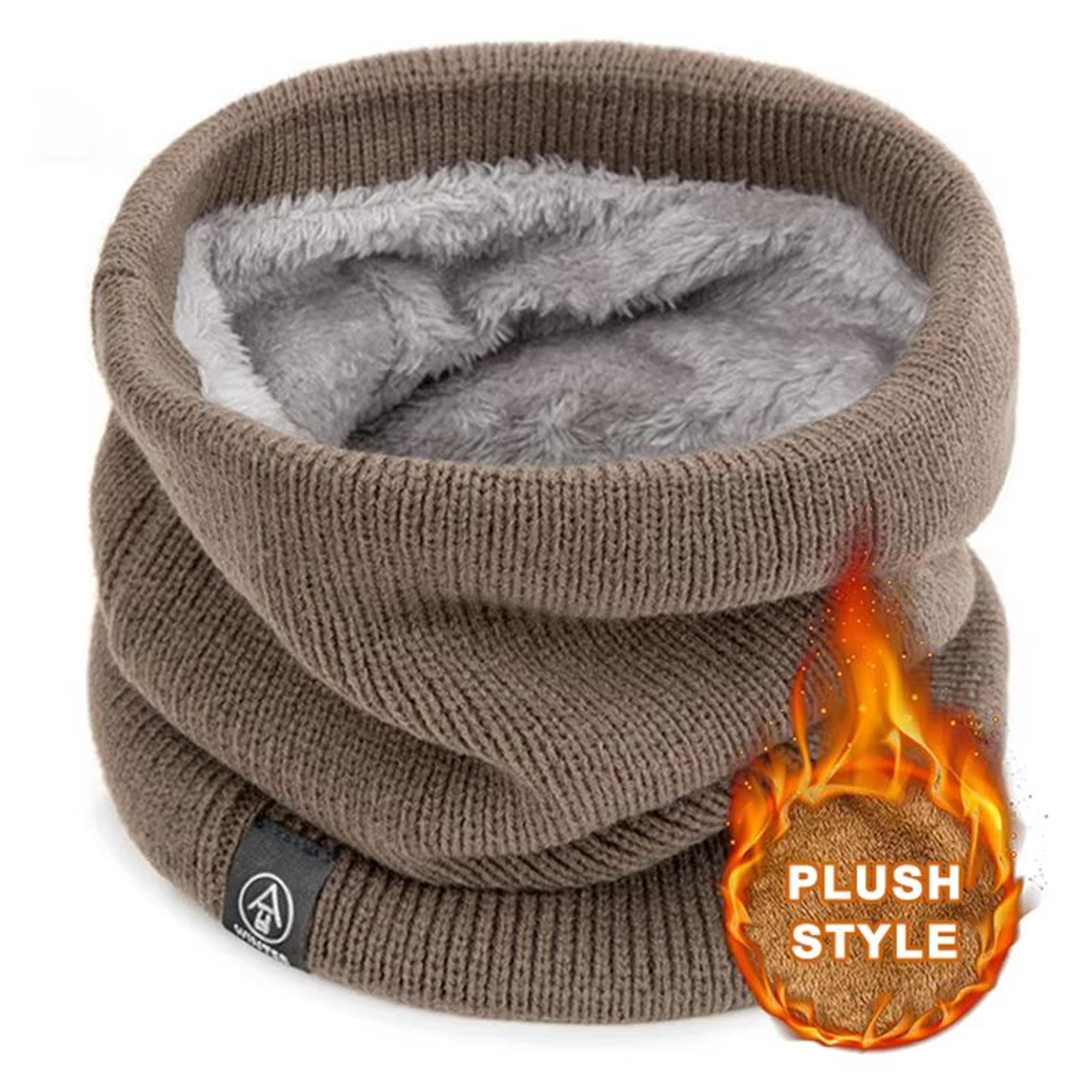 Fashion Soft Knitted Neck Warmer Scarf Thick ColdProof Winter Face Cover 10