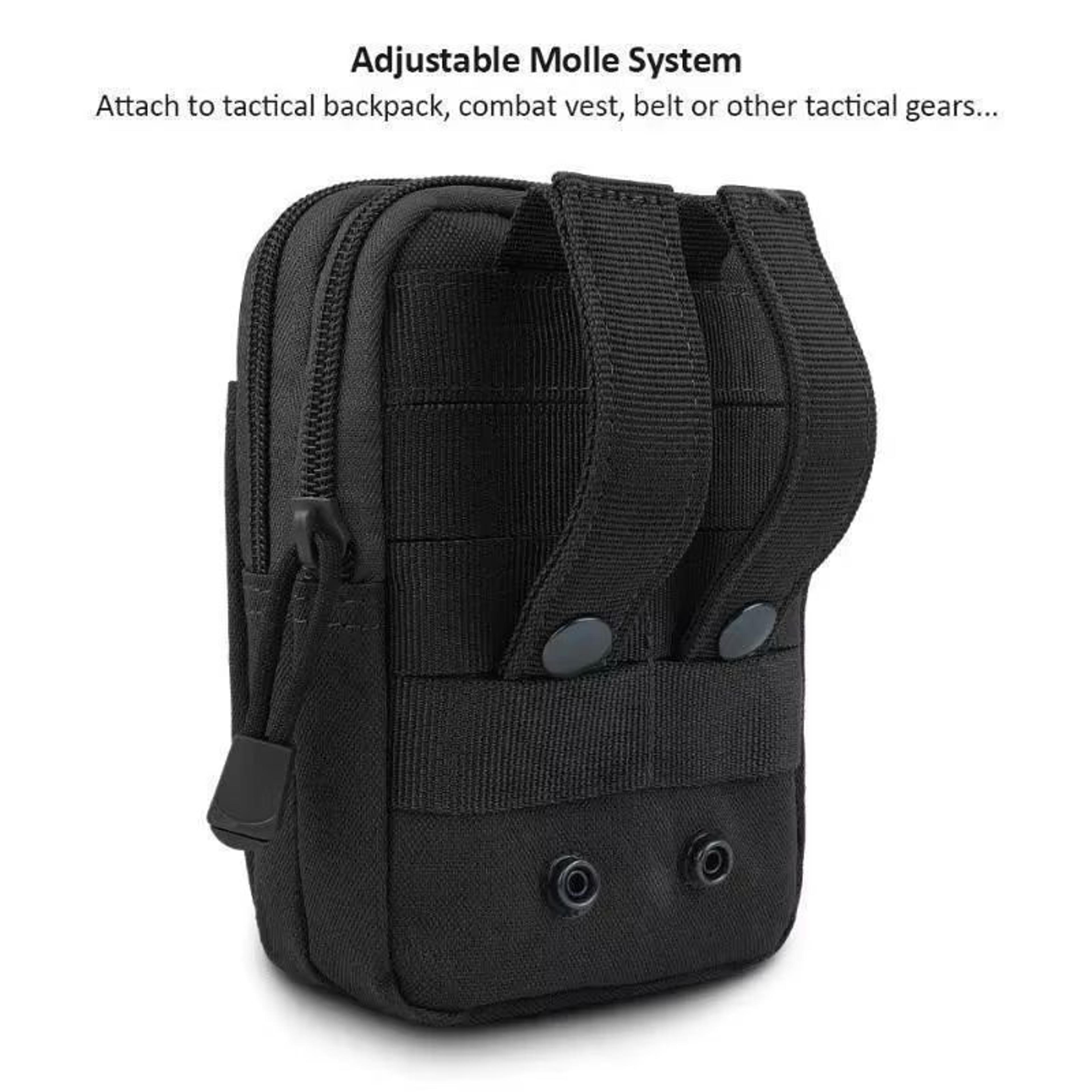 Waterproof Nylon Mobile Phone Waist Bag For Men 3
