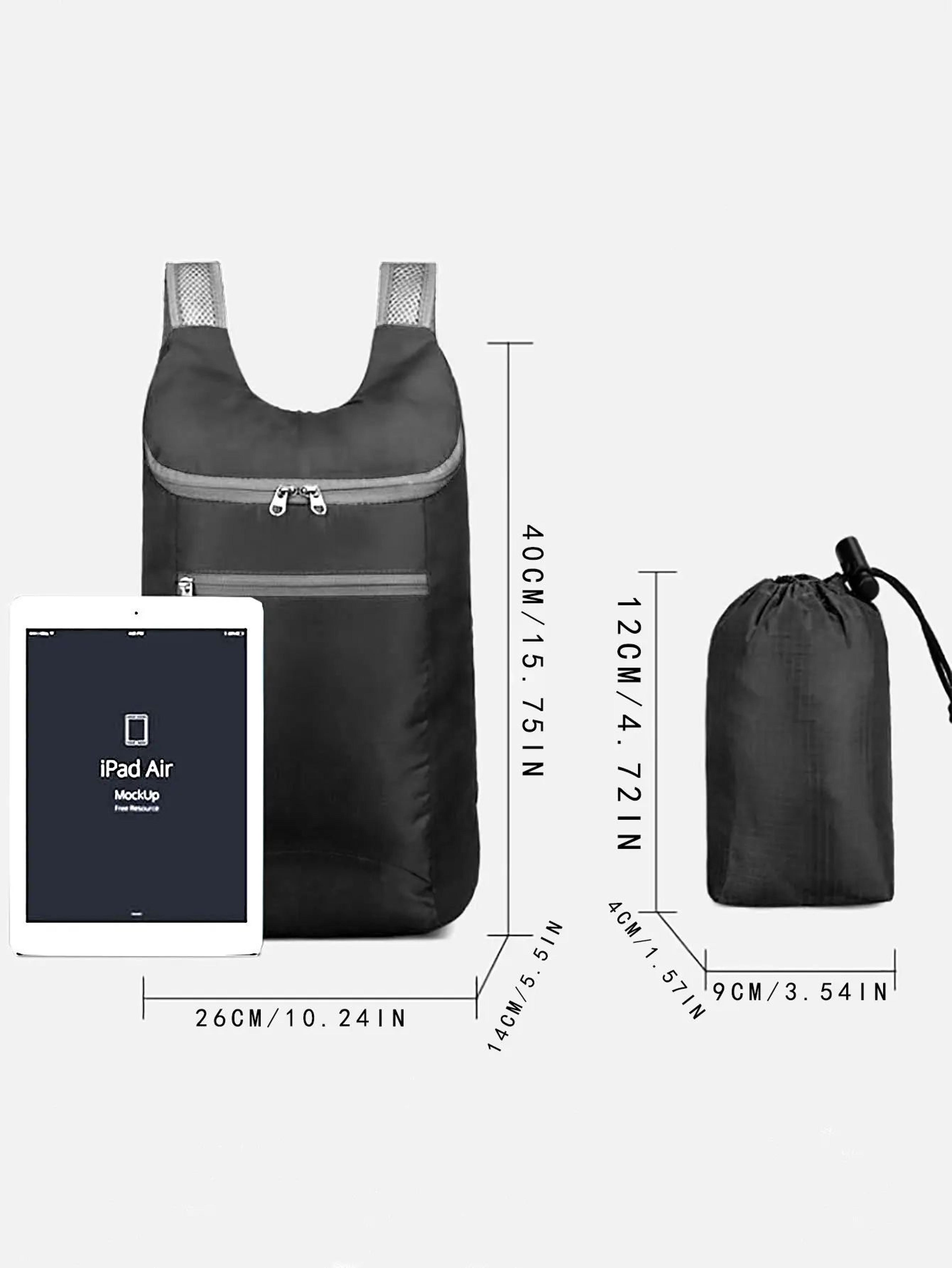 Foldable Waterproof Lightweight Travel Backpack Large Capacity Weekend Bag 4