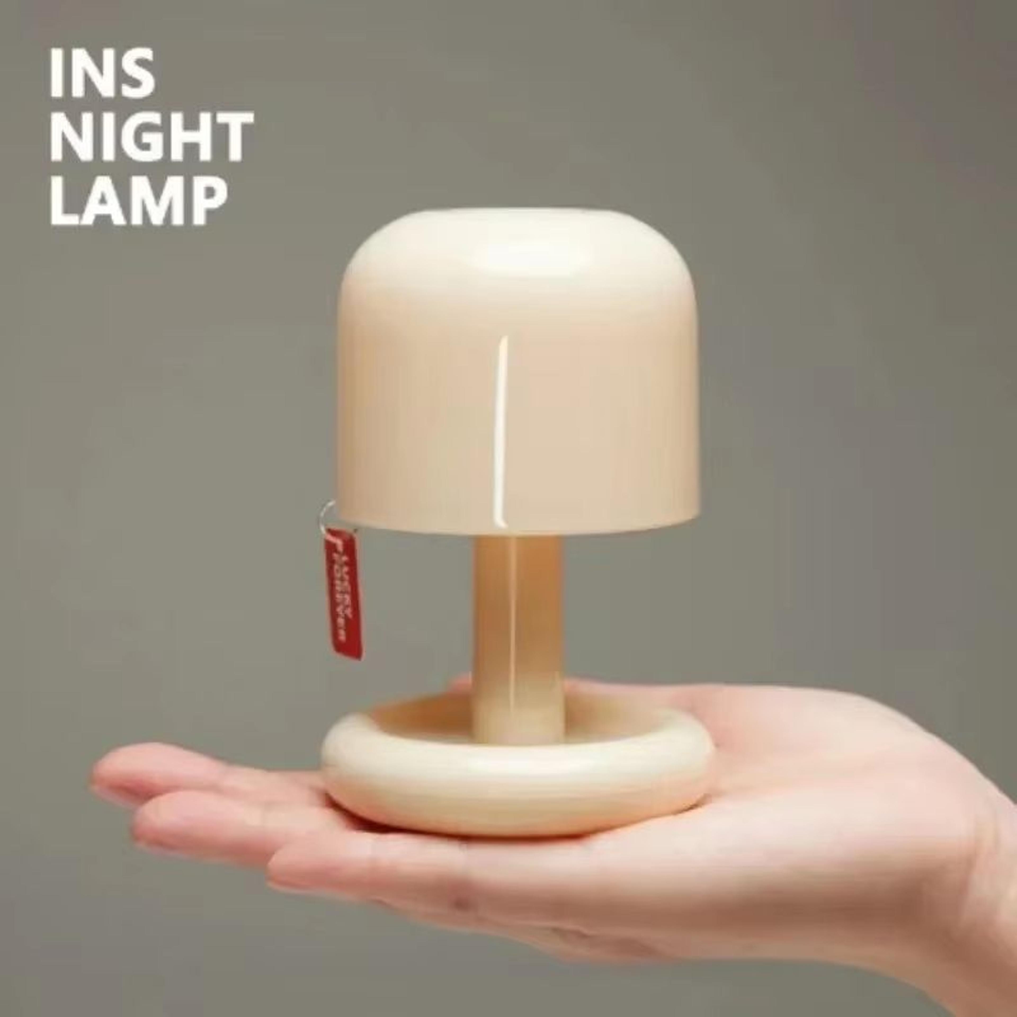 Mini Sunset Mushroom LED Night Lamp USB Rechargeable Ambient Light 1