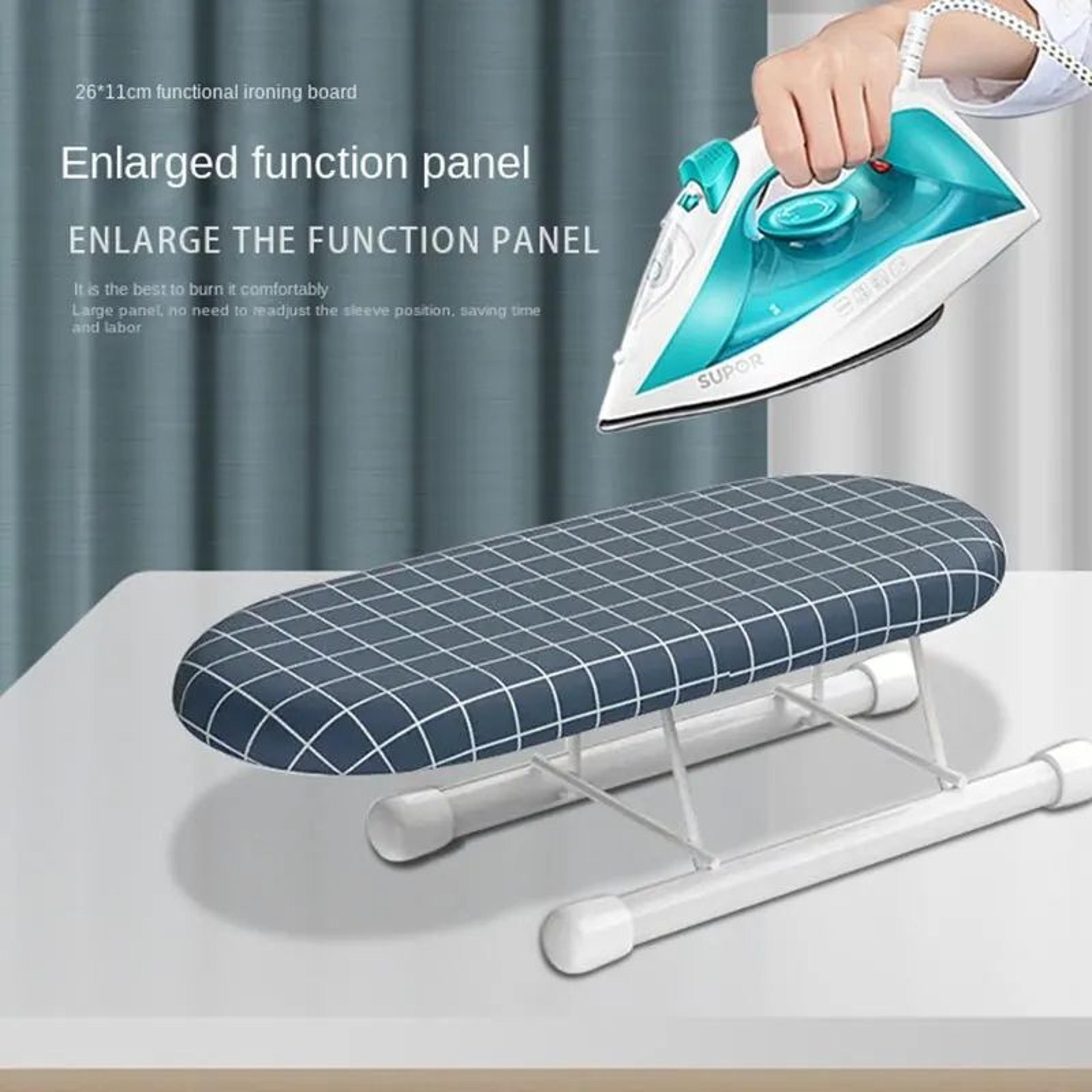 portable mini ironing board rack for clothes and shirts