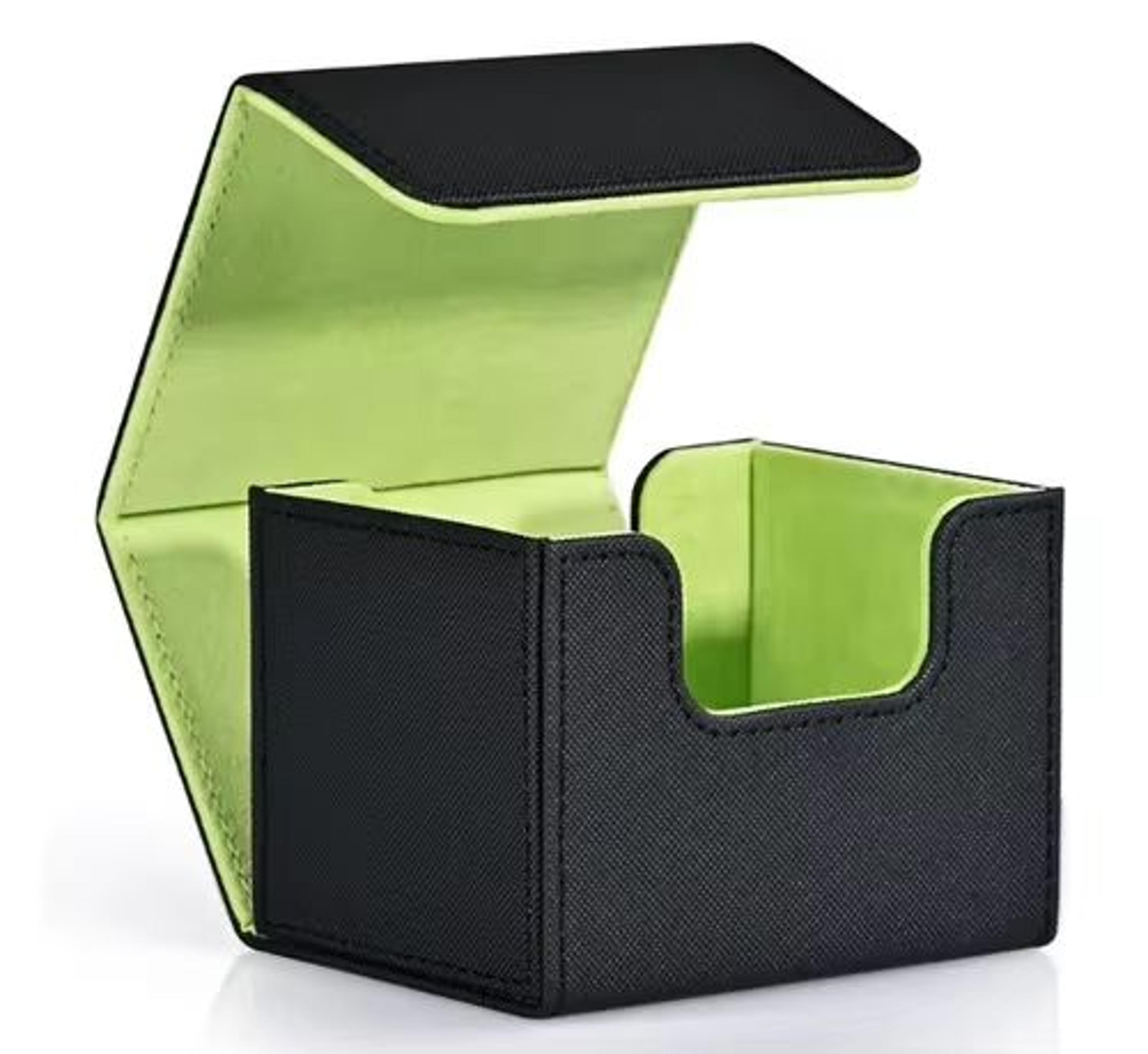 MagnaGuard PU Leather Trading Card Deck Box  Fits 100 Sleeved Cards 10