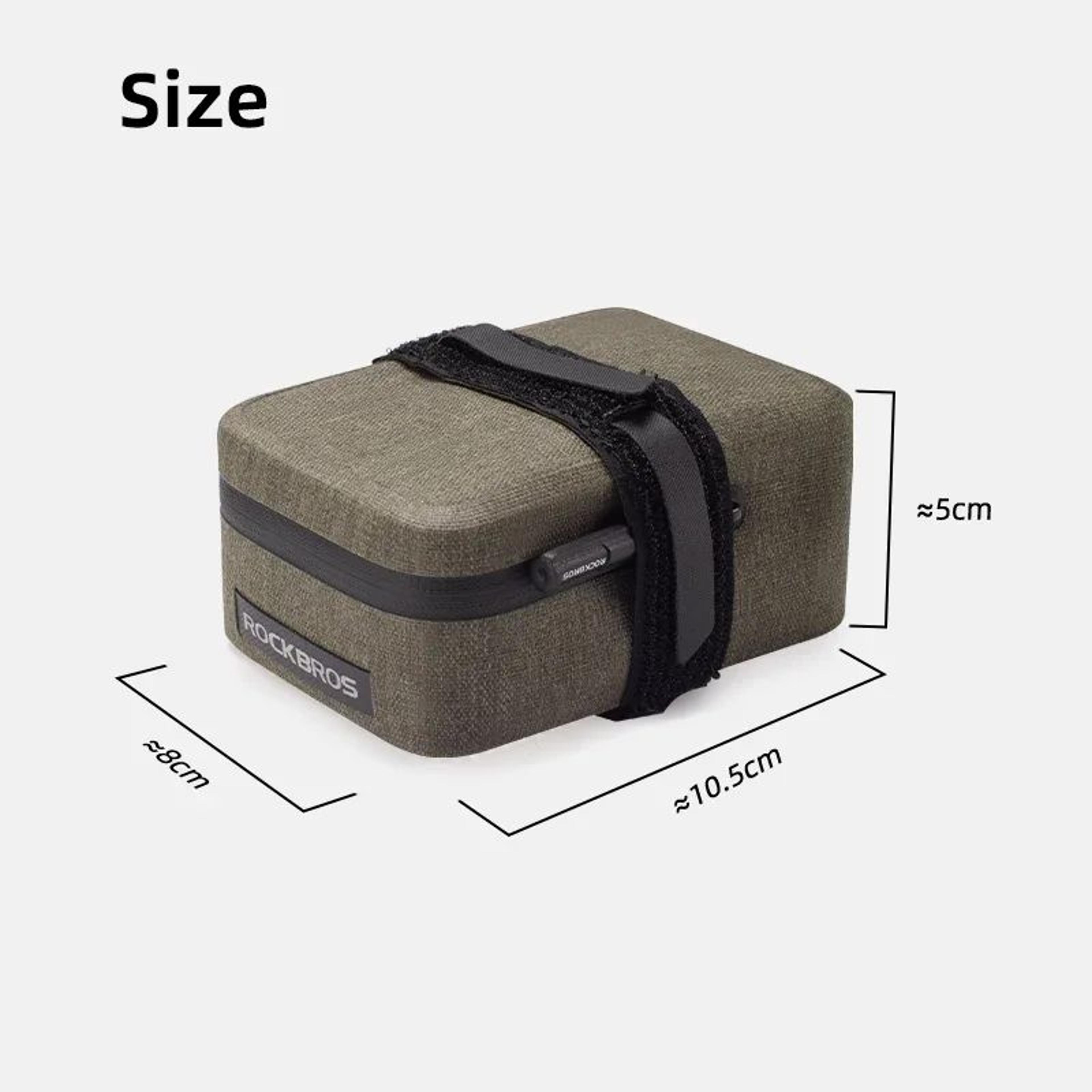ROCKBROS 04L Waterproof Bike Saddle Bag Lightweight MTB And Road Tail Pouch 5
