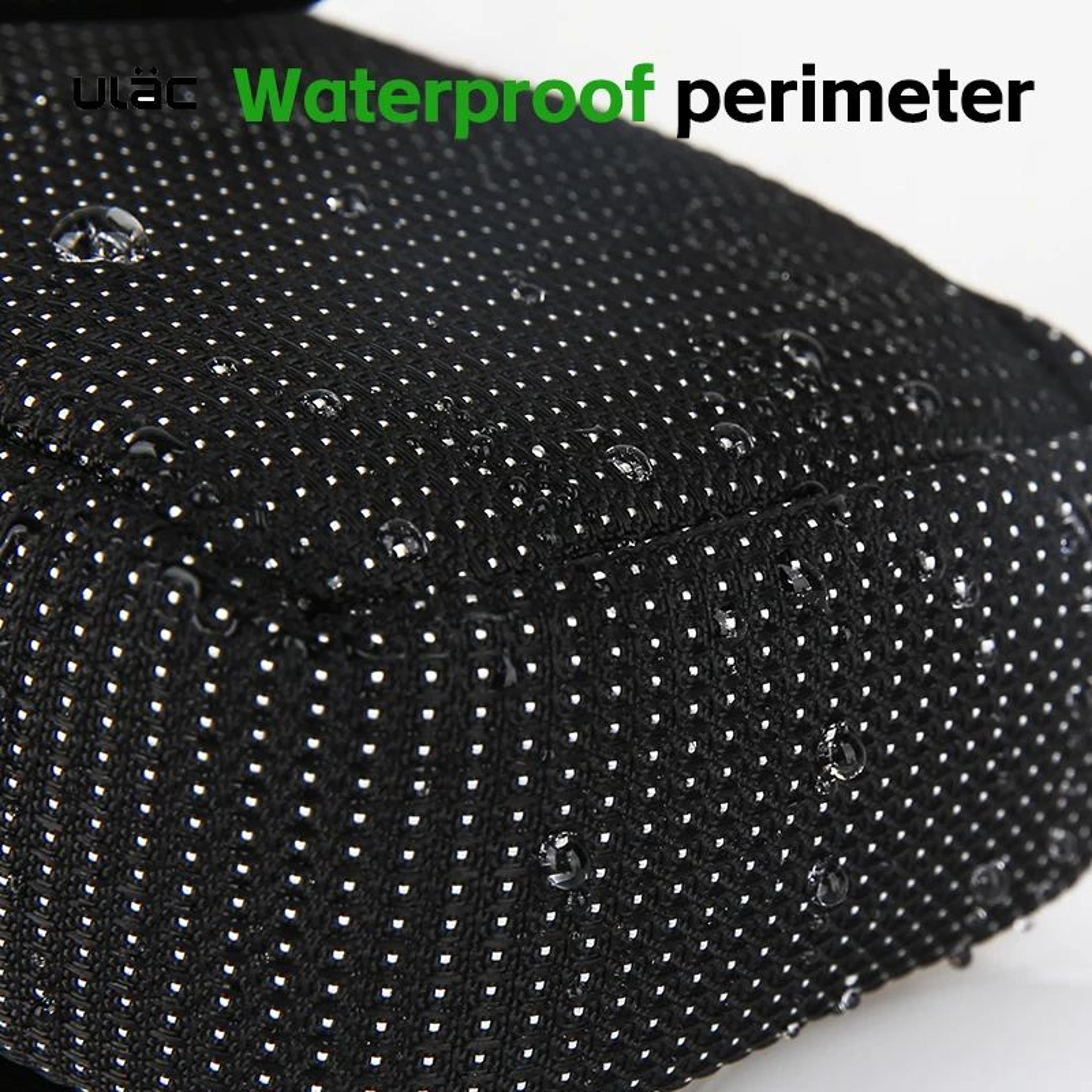 ULAC 05L Waterproof Bicycle Saddle Bag Shockproof Mini Rear Tail Pouch 4