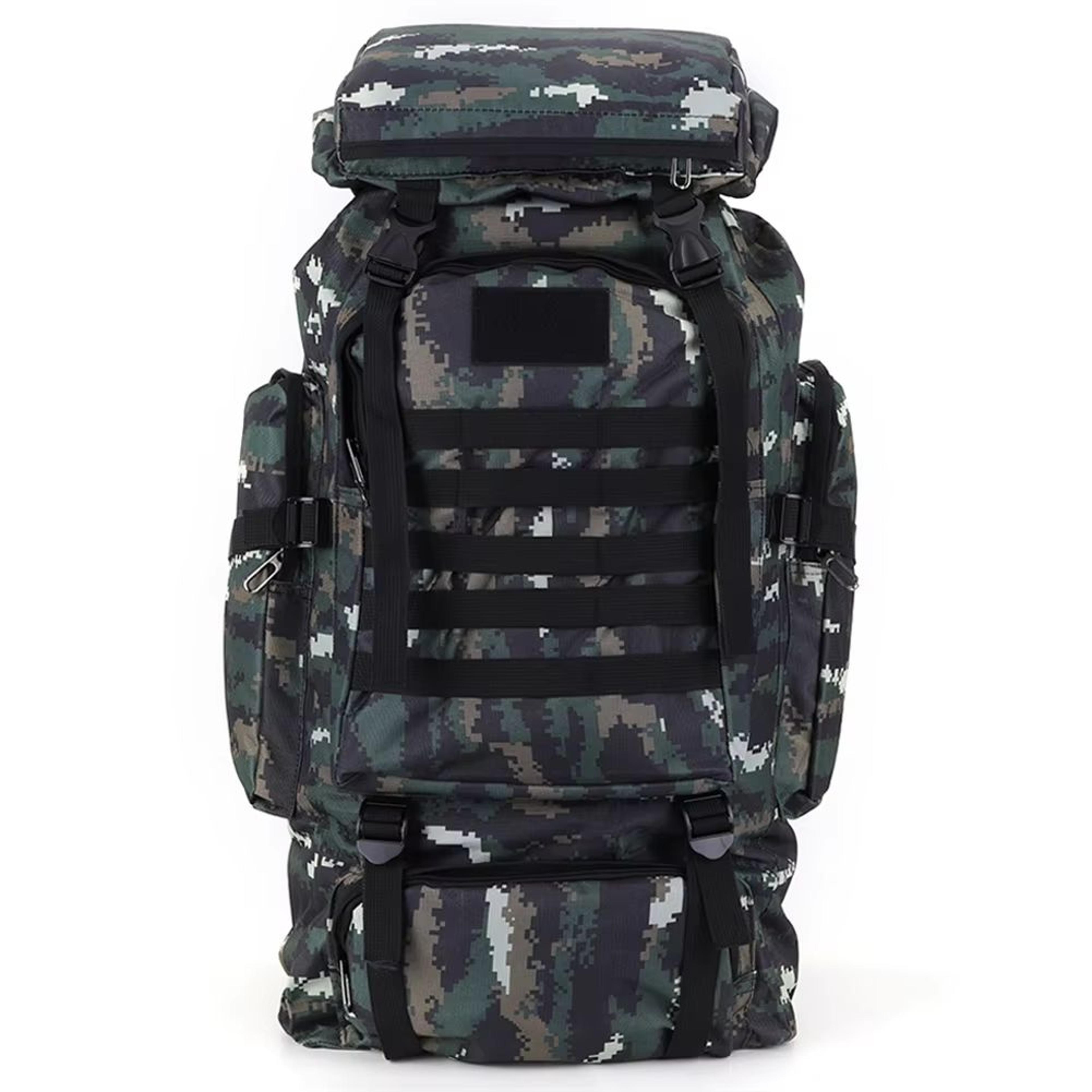 80L WearResistant Mountaineering Backpack With 600D Oxford Cloth Trekking Rucksack For Travel And C 7