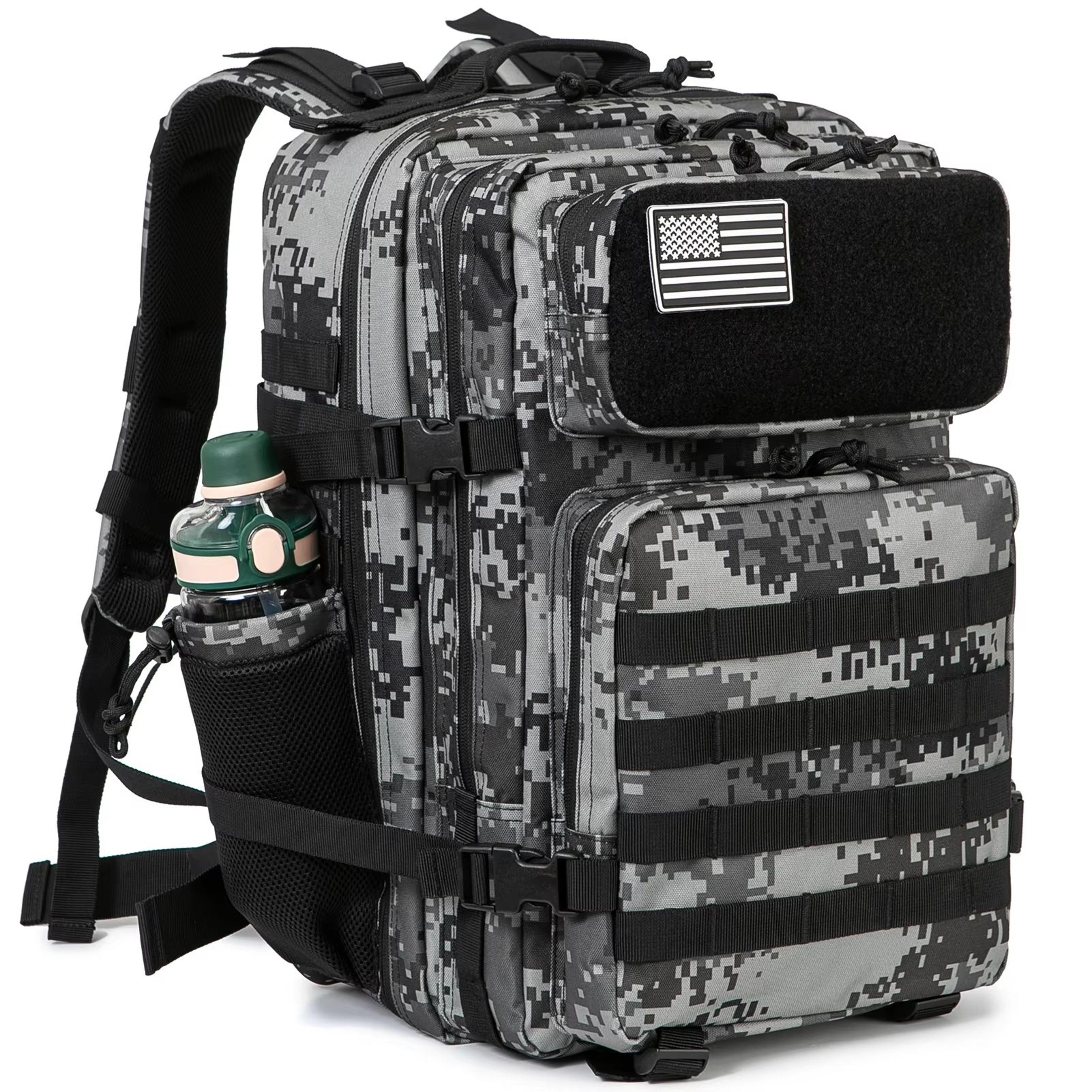 45l molle tactical survival outdoor backpack for men