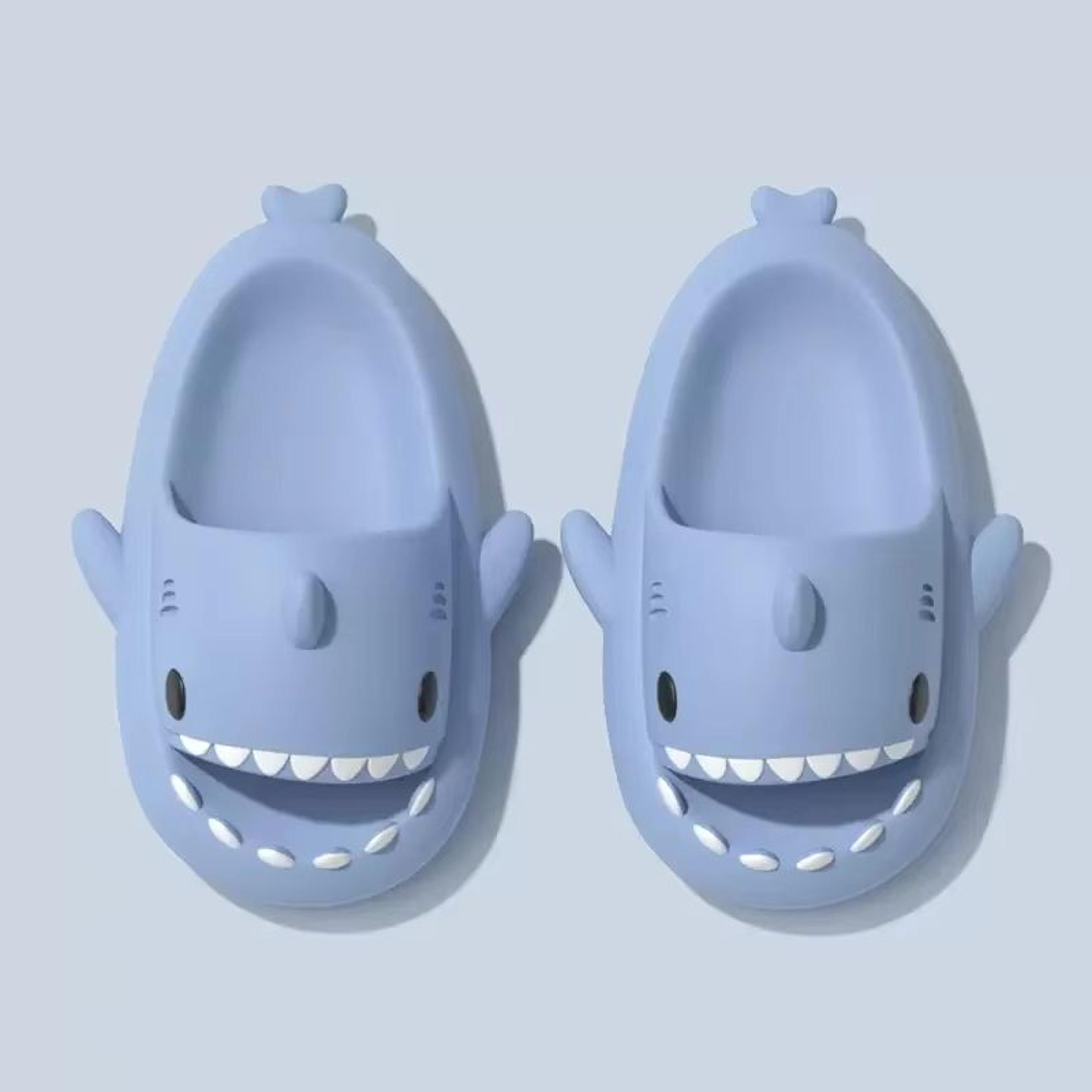SharkWave Unisex Summer Shark Slippers  Soft AntiSlip Beach And Home Sandals 6