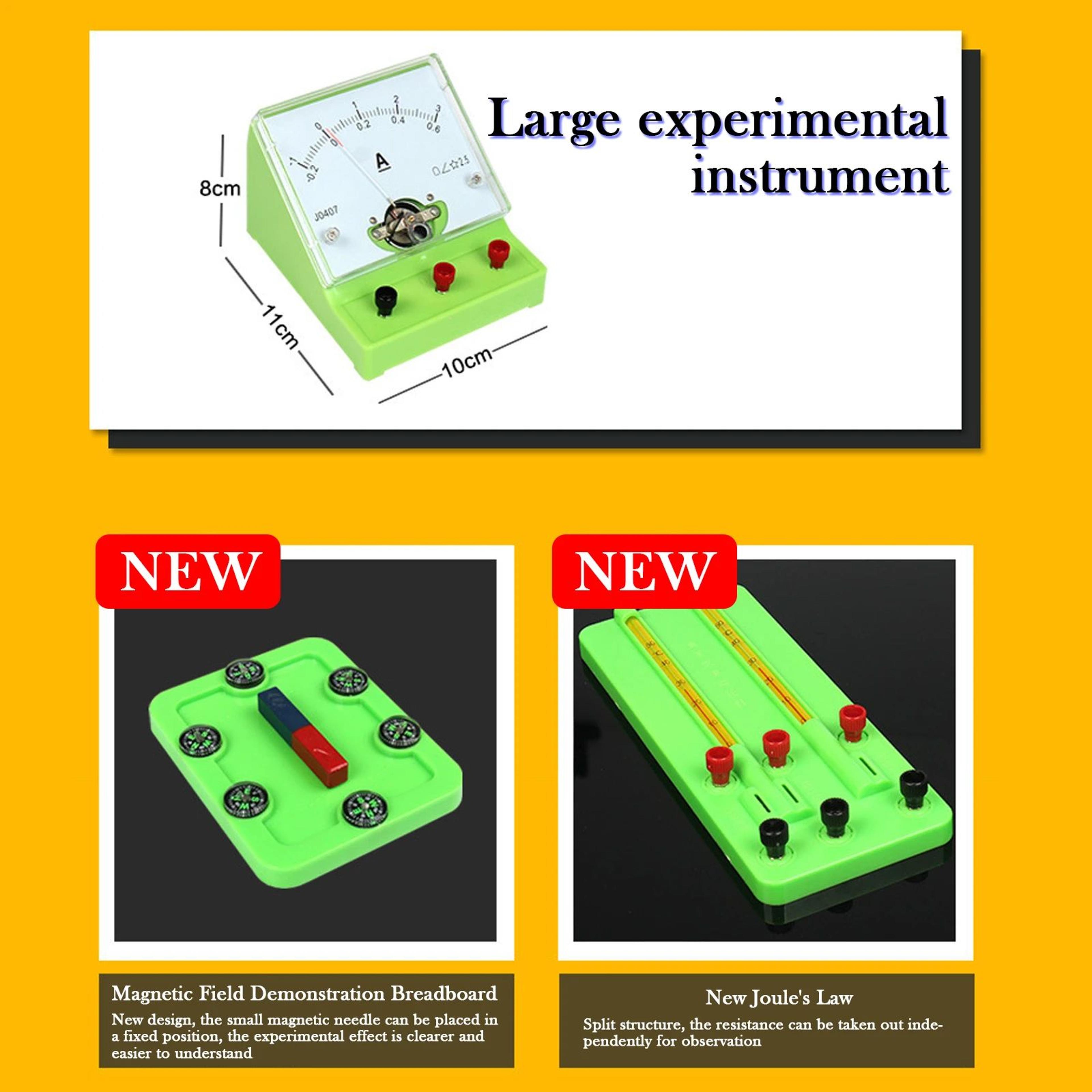 Junior High School Electricity  Electromagnetics Physics Circuit Experiment Kit 4
