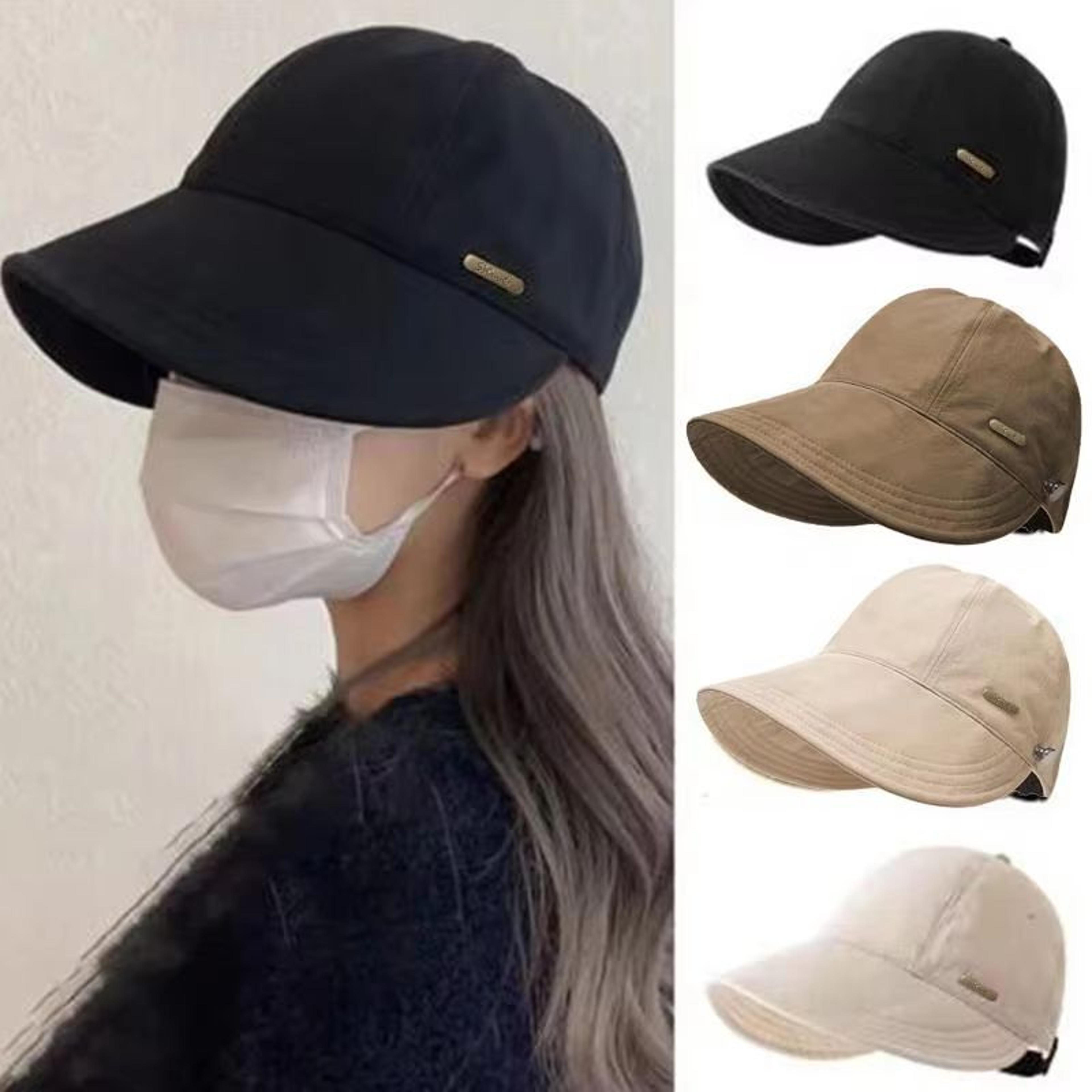 sunguard foldable wide brim fisherman's outdoor sun hat for women (adjustable & portable)
