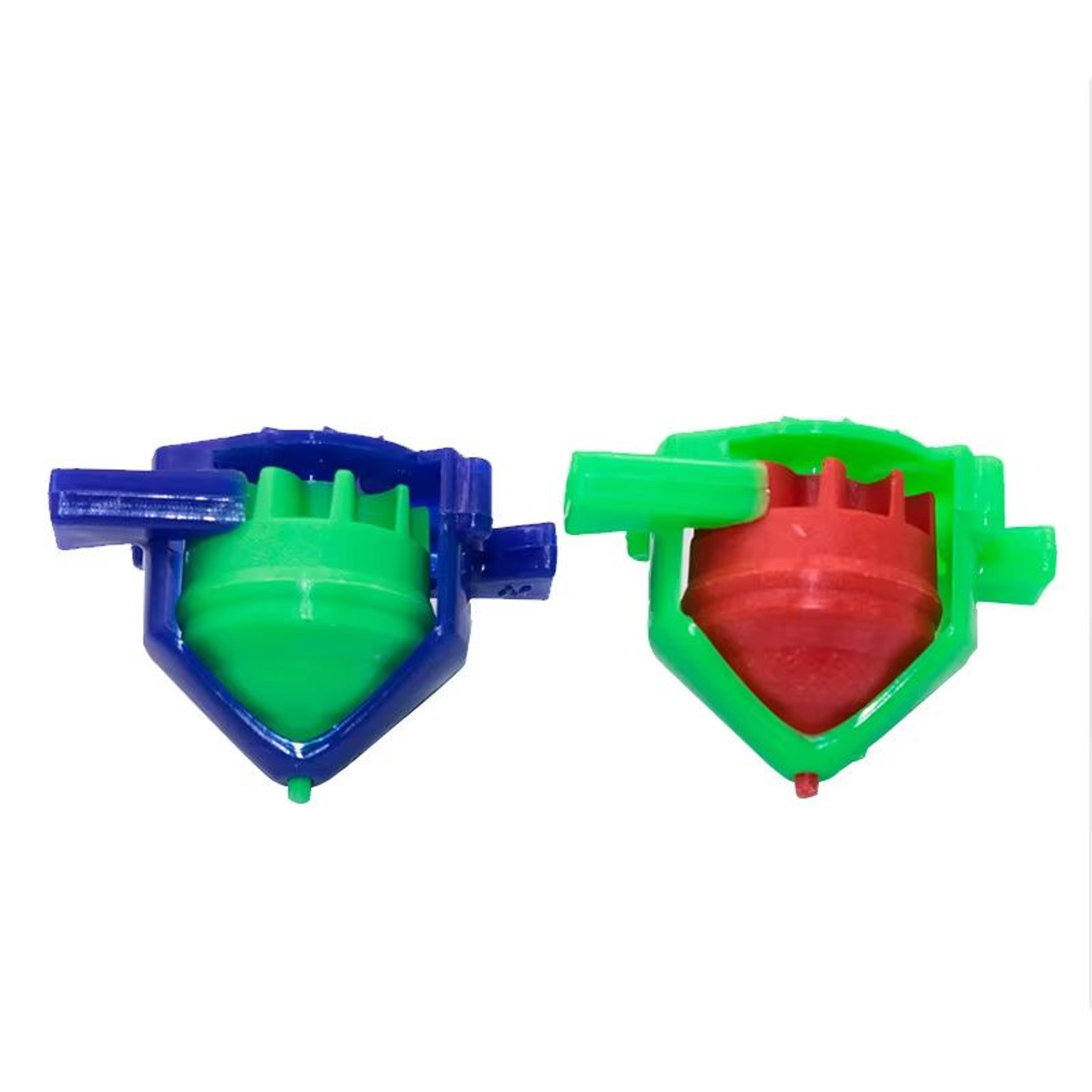 Colorful Spinning Top Plastic Gyroscope Toy Set  Classic Whistle Spinner For Kids Fun 5