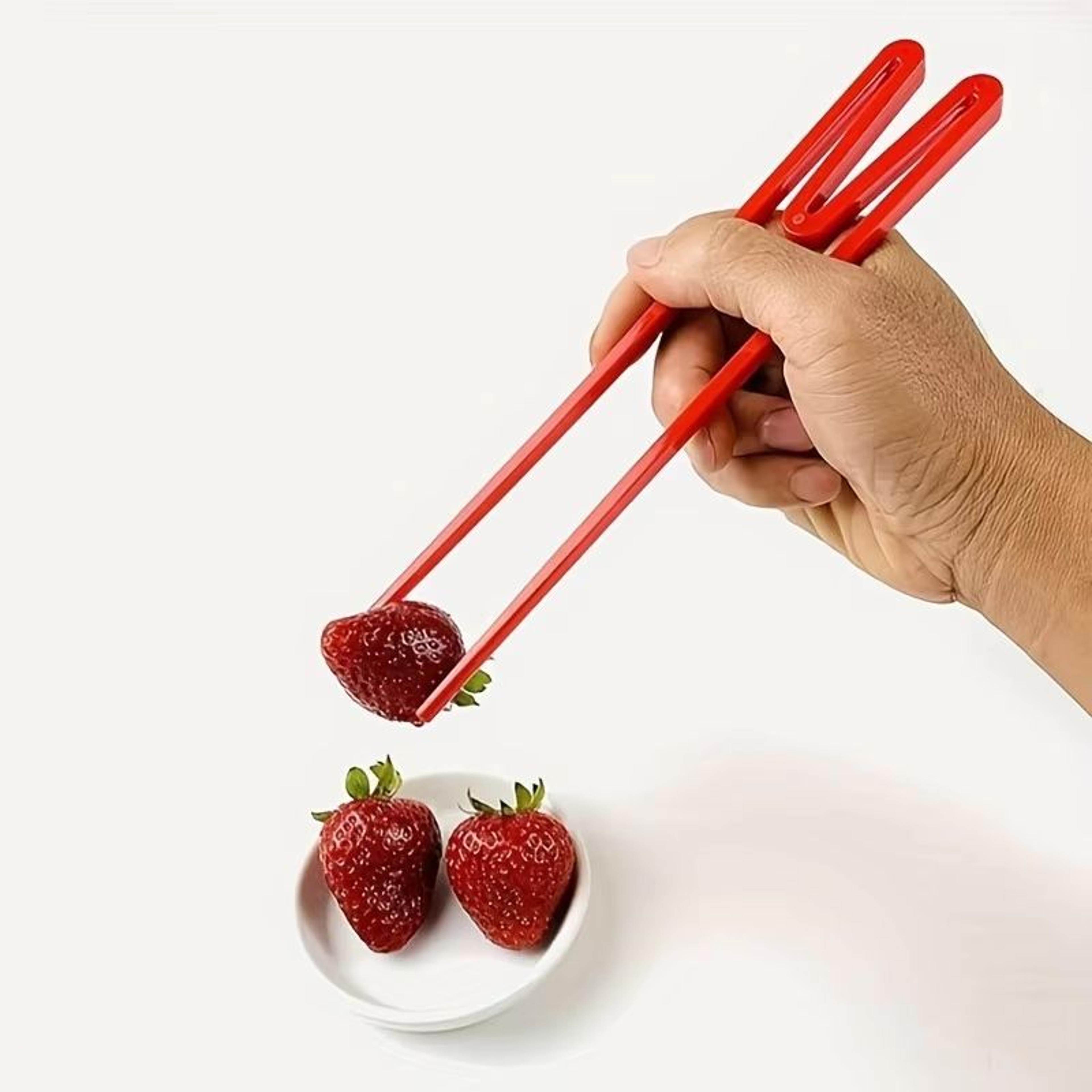 Easy Grip Training Chopsticks For Beginners Reusable Durable Plastic Chopstick Helper 3