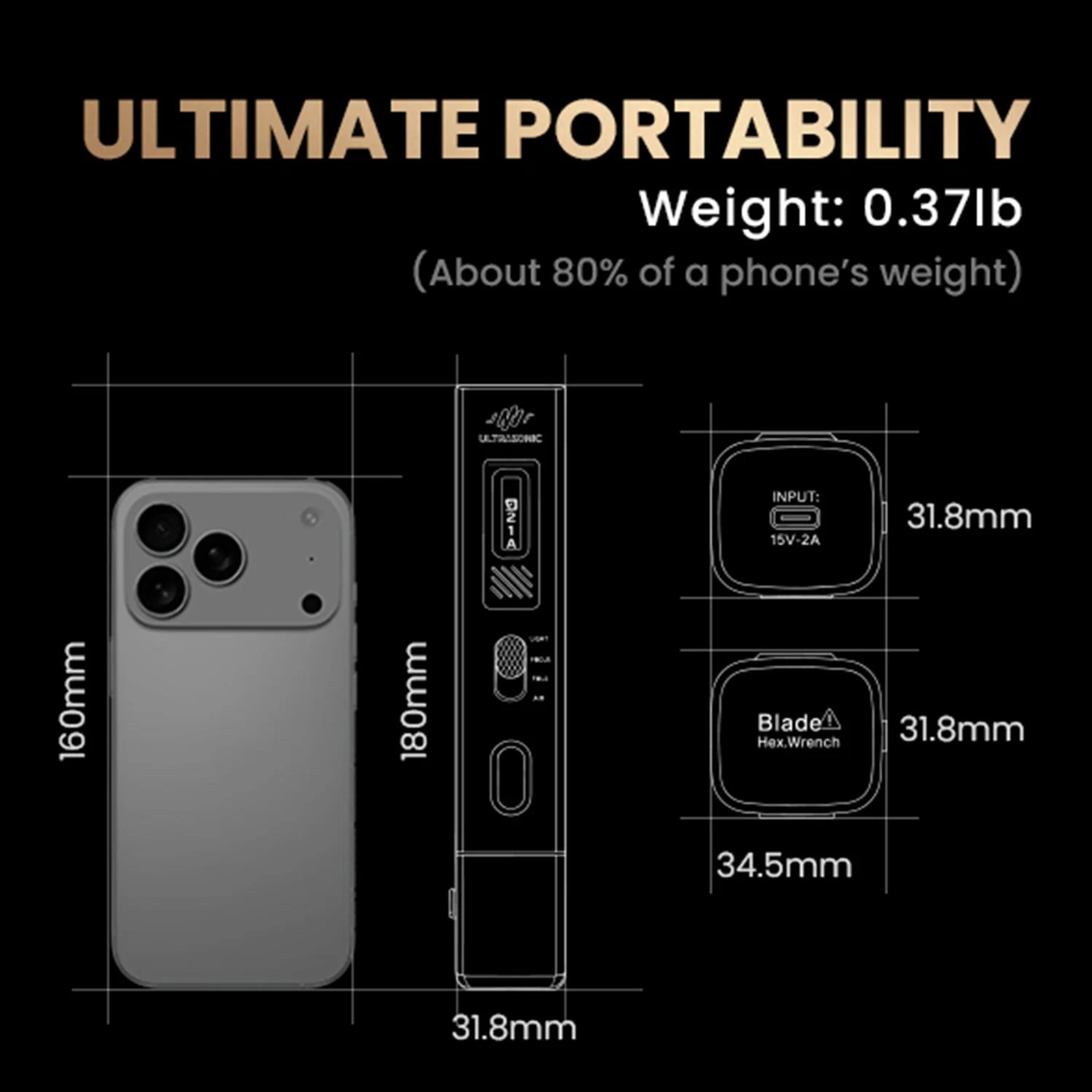 Jakemy JMY10 PRO 35W Ultrasonic Cutting And Polishing Tool  Precision DIY Cutter For Model Boards C 1