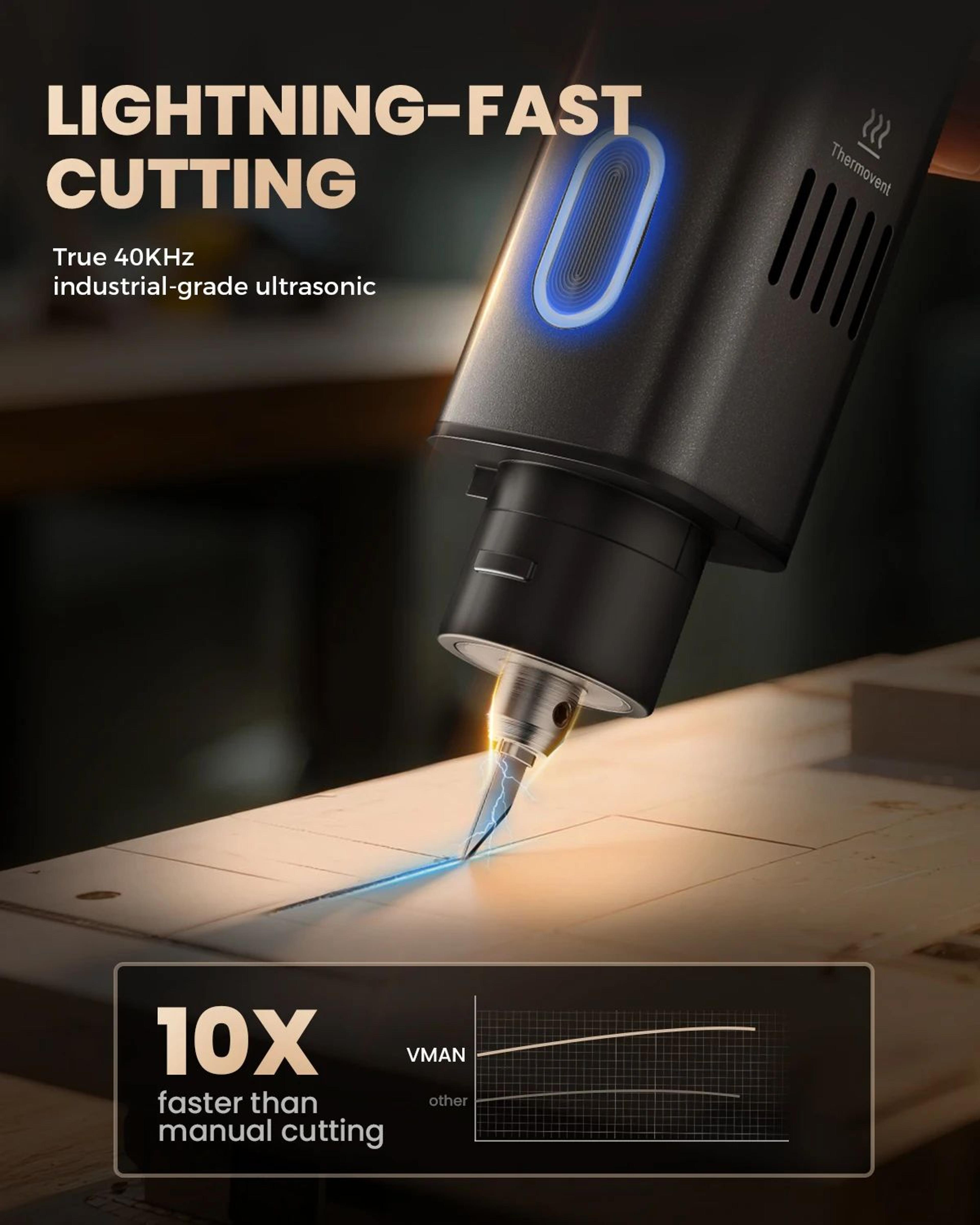 Jakemy JMY10 PRO 35W Ultrasonic Cutting And Polishing Tool  Precision DIY Cutter For Model Boards C 4