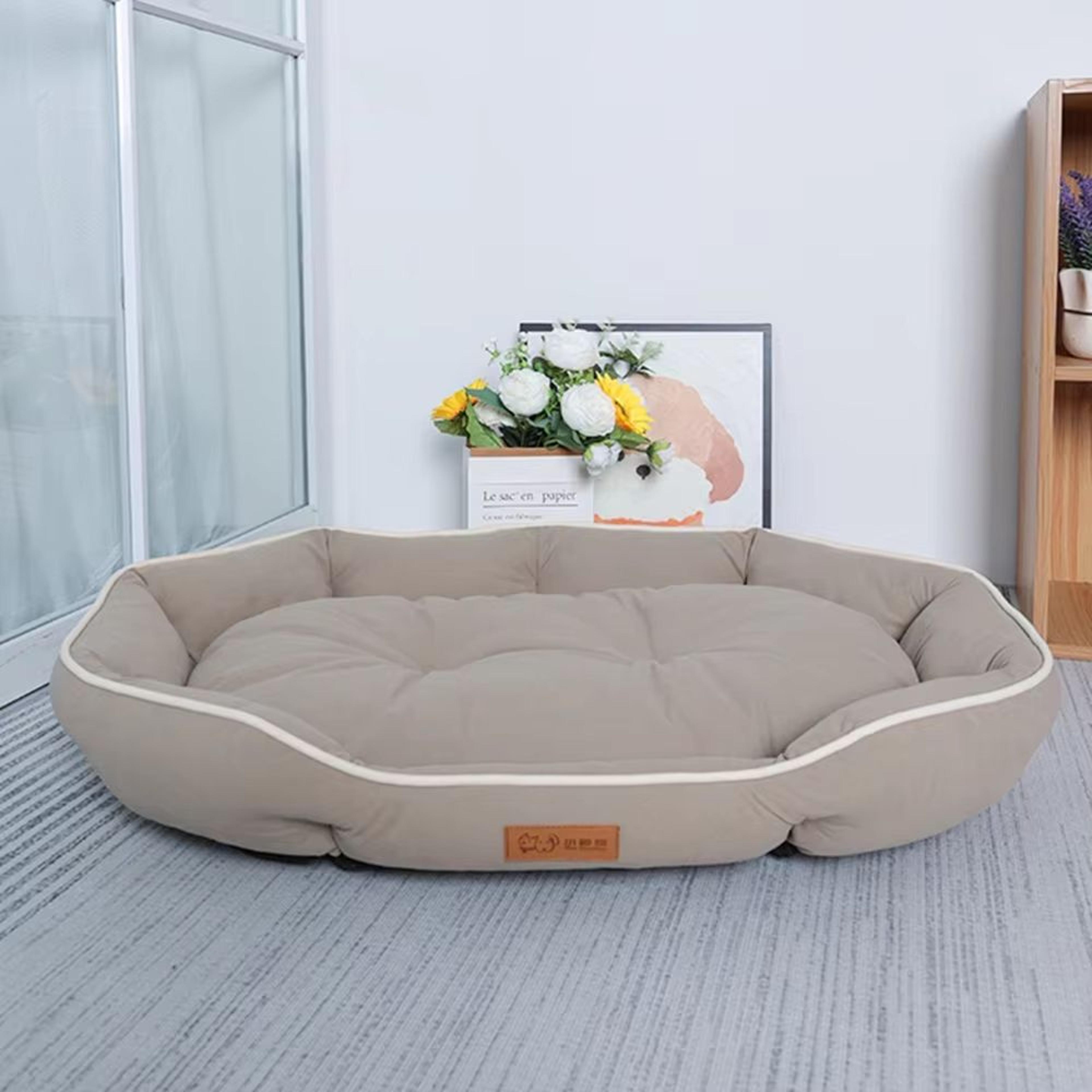Pet Sofa Sleeping Bed Large Dog Bed House For Cats Big Space Winter Warm Dog Cushion 7