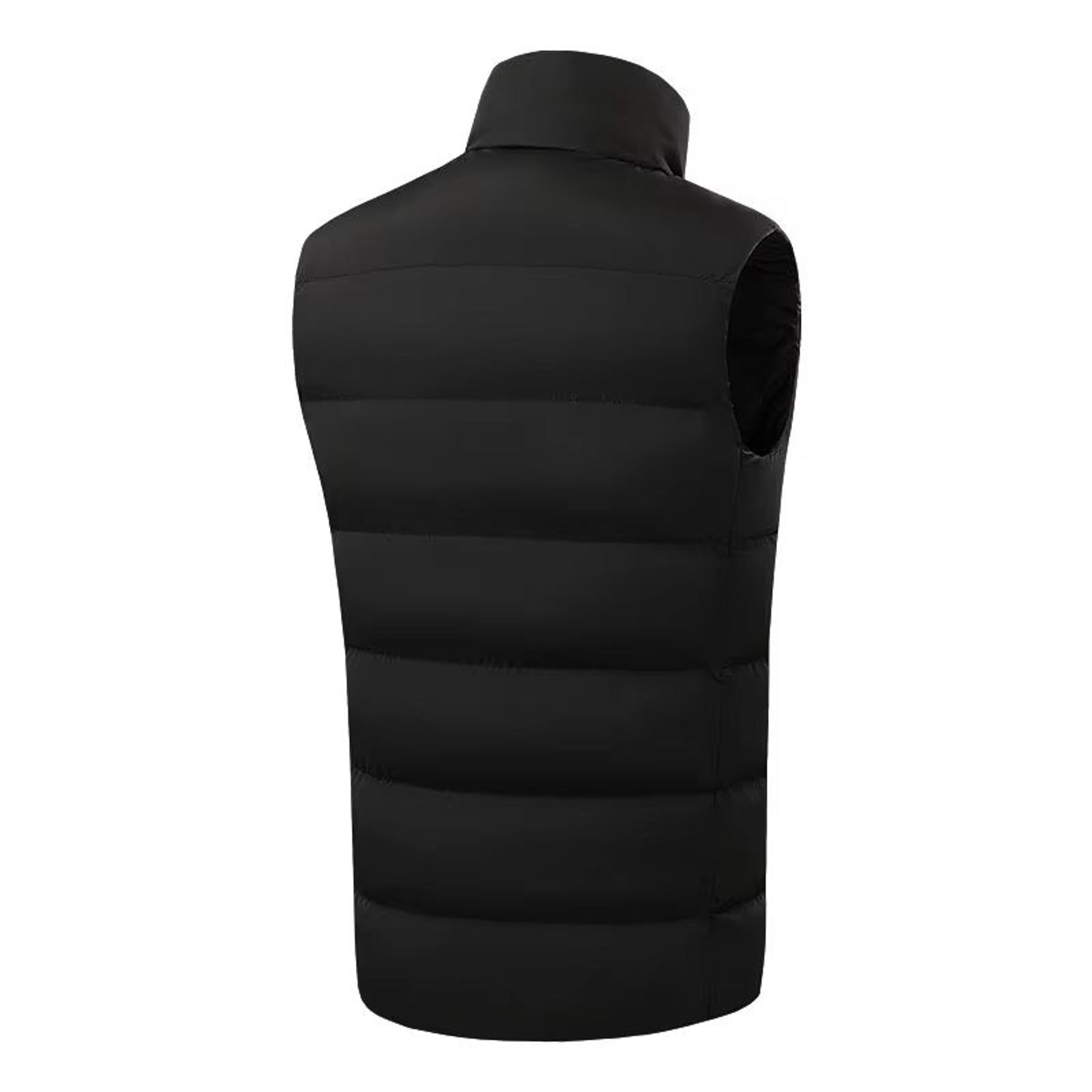Unisex Heated Vest Winter 9Area Heating StandUp Collar Outdoor Sports Jacket Vest Power Bank Not In 1