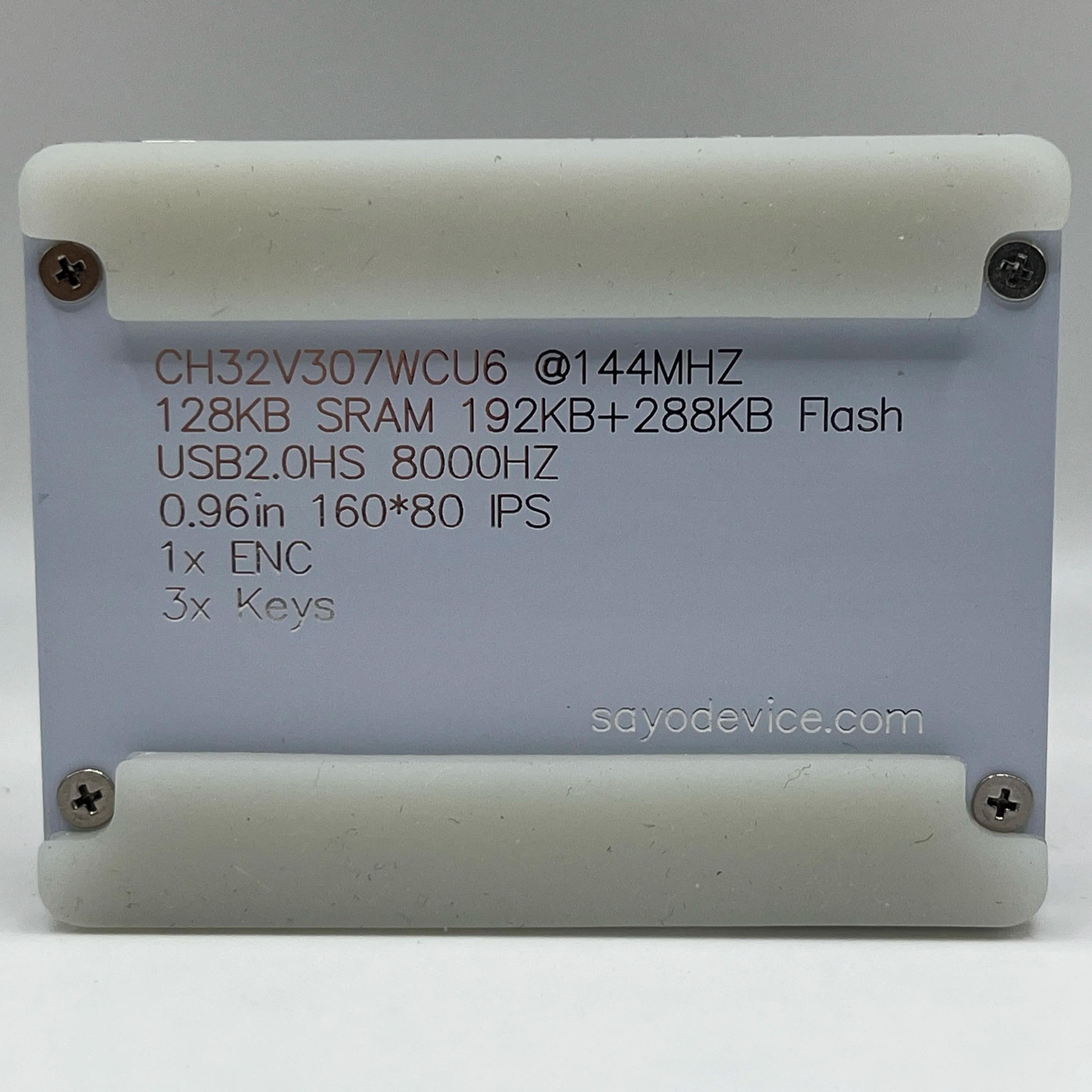 O3C SayoDevice Rapid Trigger Hall Effect OSU Keypad 3 Key Magnetic Switch Macro Pad With Knob And S 3