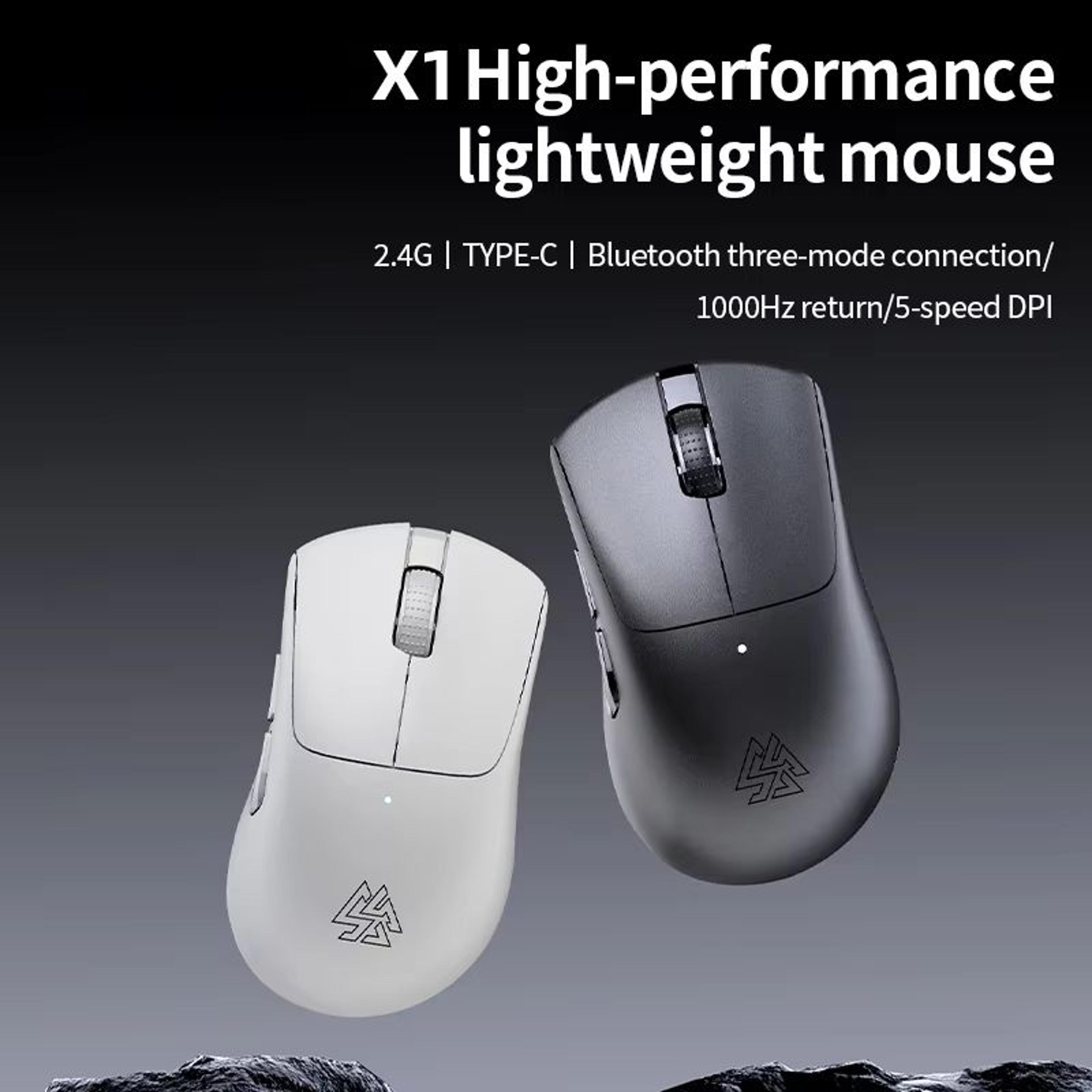 SOREX X1 Tri Mode Wireless Gaming Mouse Bluetooth 50 1000Hz Polling 6400 DPI Lightweight Control 5
