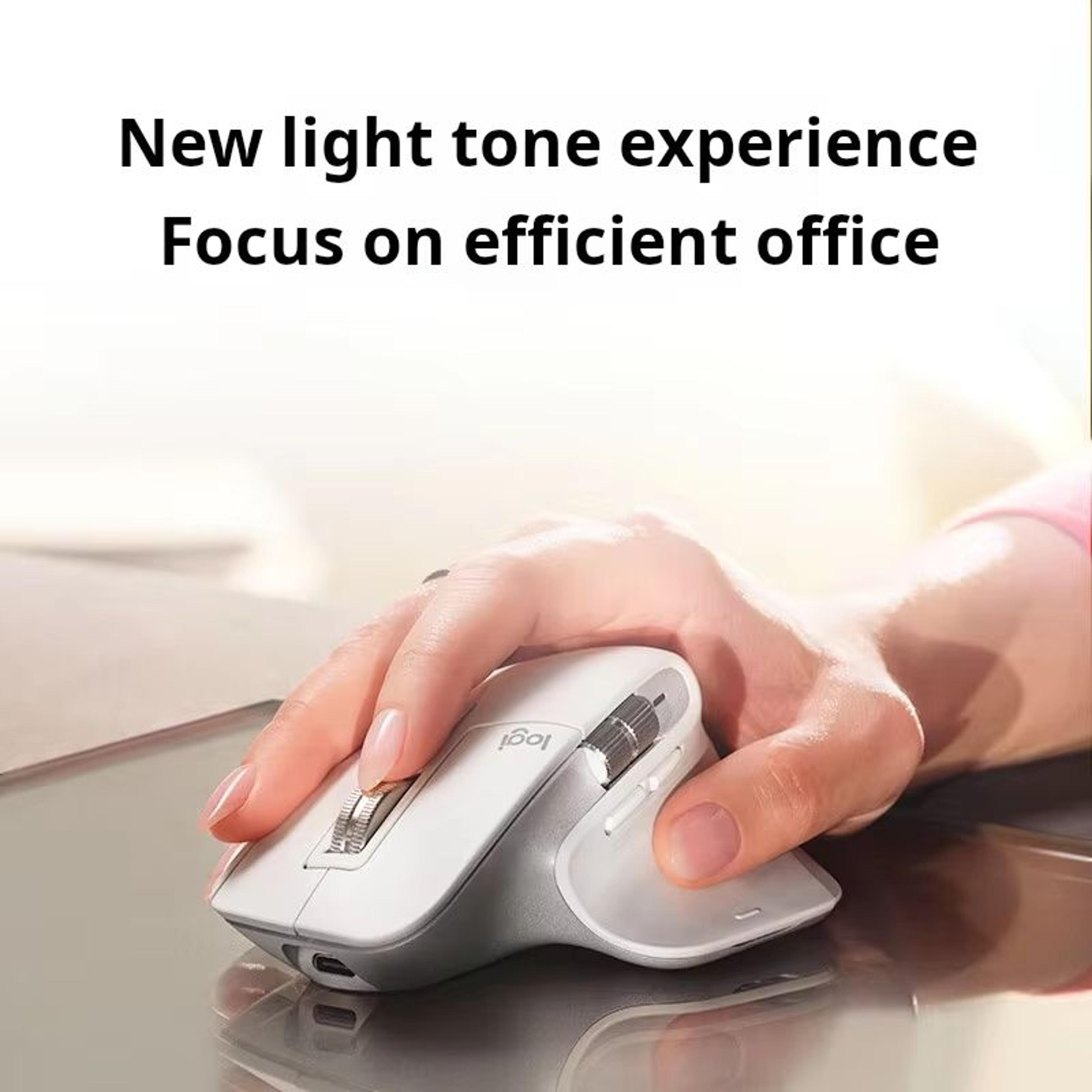 Logitech MX Master 3S Ergonomic Wireless Bluetooth Mouse With Quiet Clicks And MagSpeed Scrolling 1