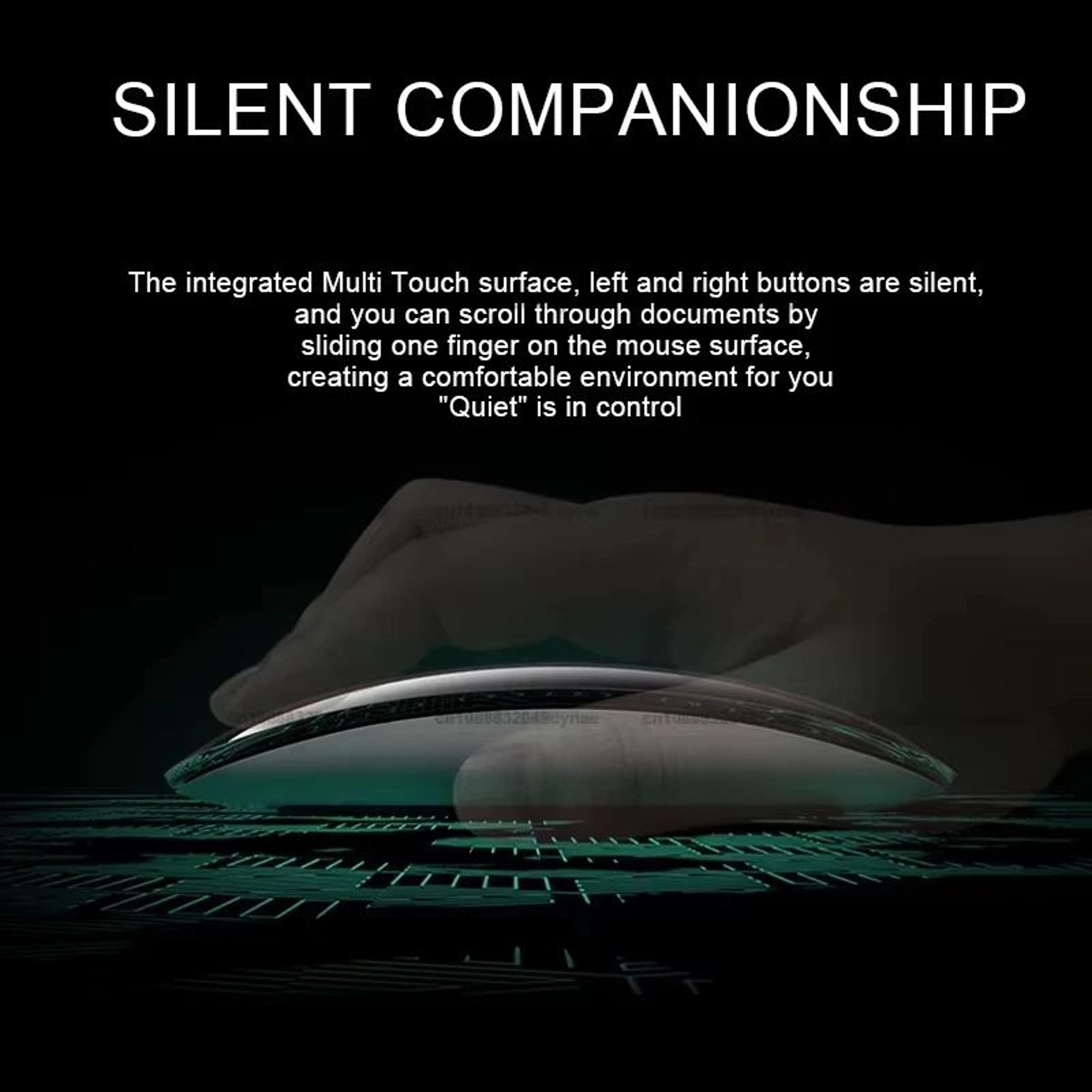 Magic Style Wireless Bluetooth Mouse With Multi Touch Gestures For MacBook IPad And Tablet Uset 4