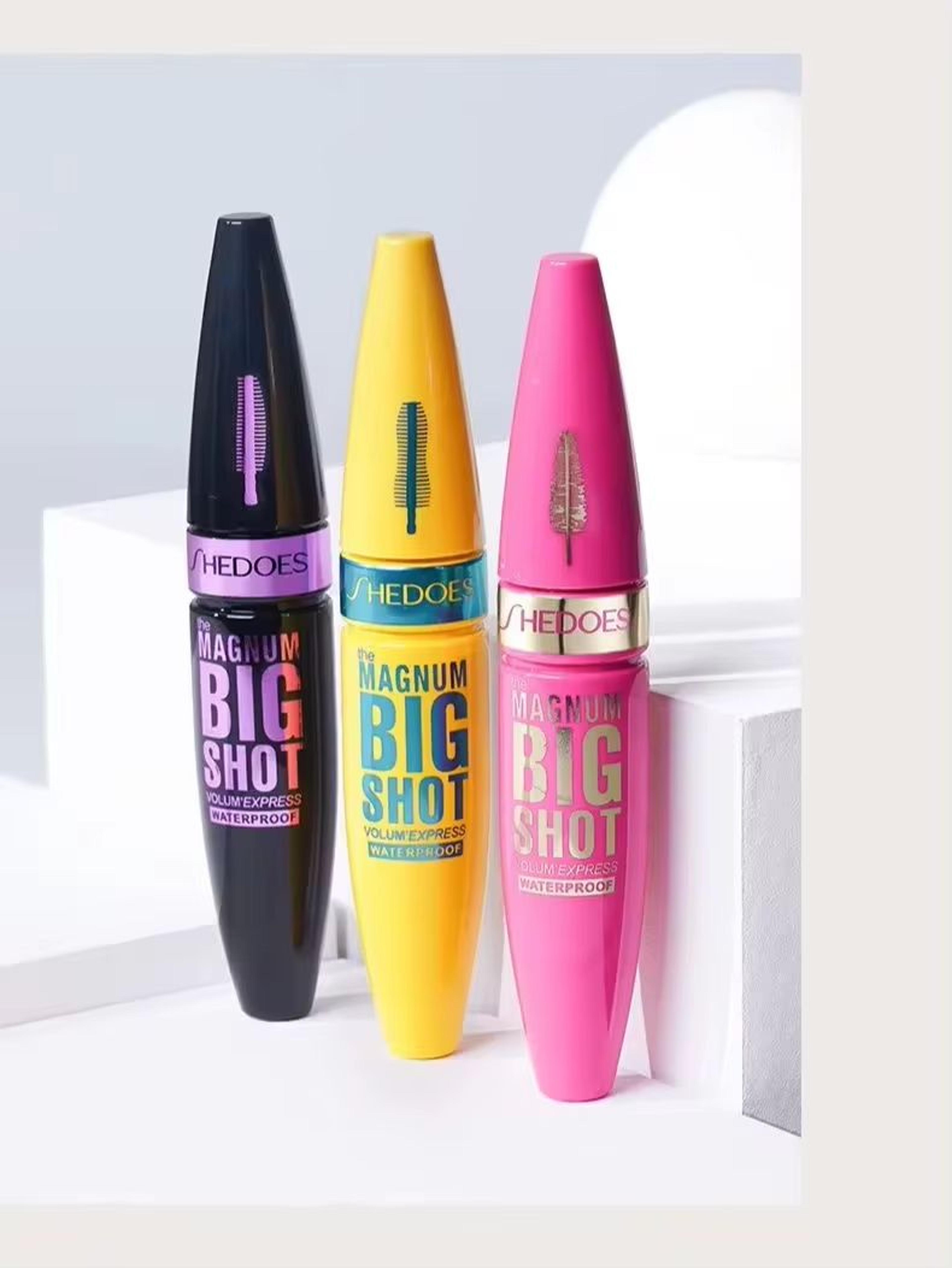 Ultra Black Waterproof Mascara Lengthening Long Lasting Mascara Lash Setting Cream 9