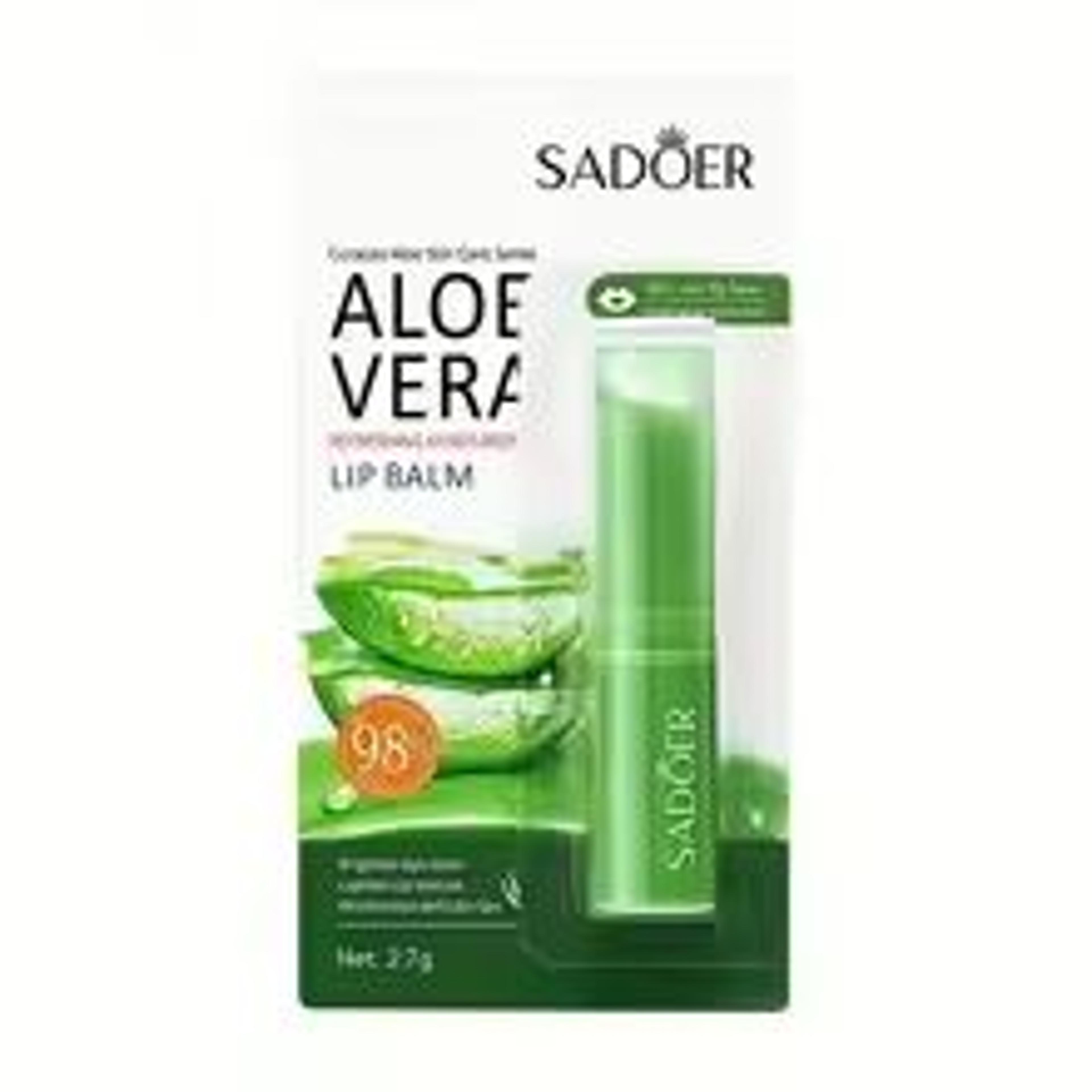 Aloe Lip Balm Hydrating Moisturizing Lip Repair Stick For Dry Cracked Lips 6