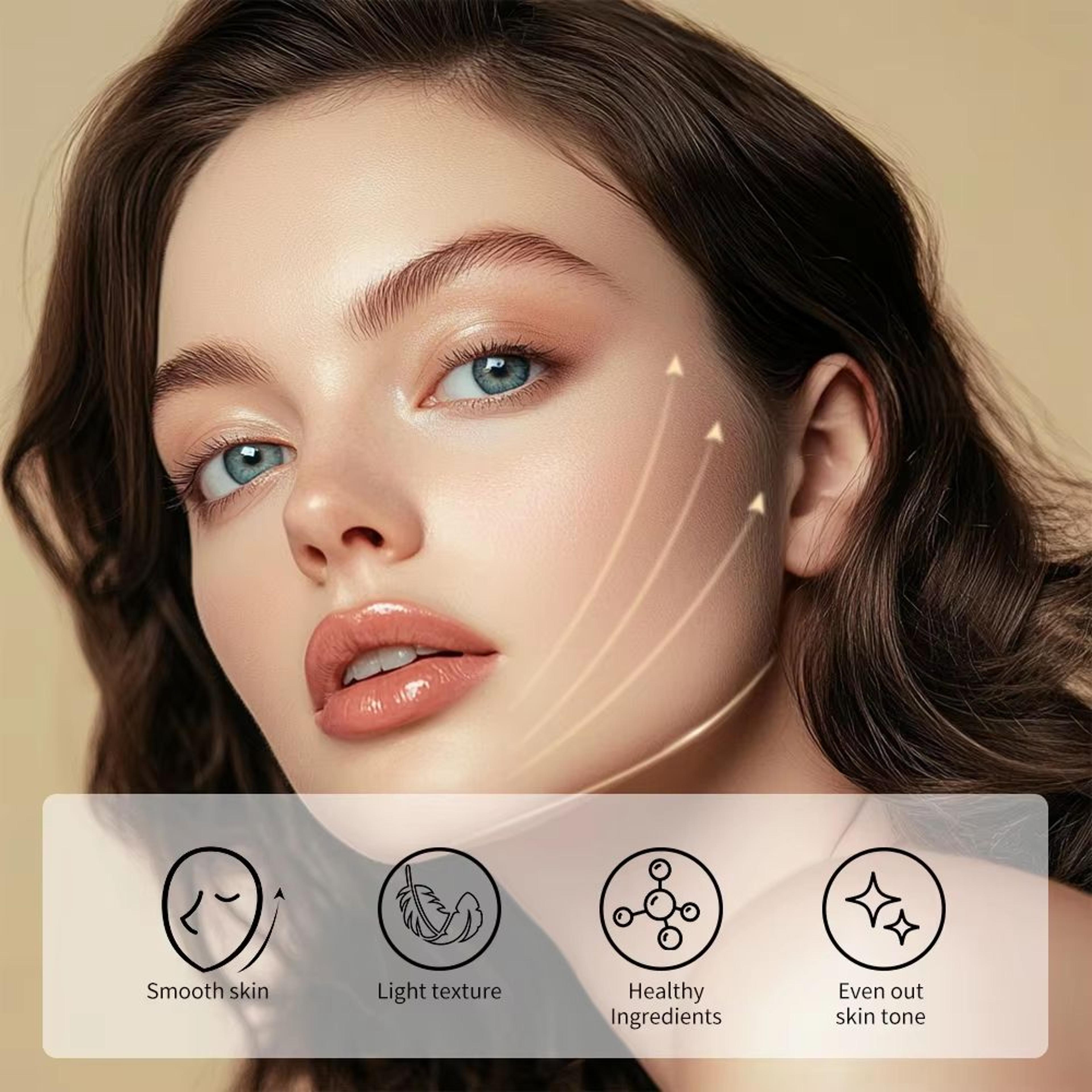 No Filter Face Tightening Primer Pore Blurring Makeup Base Cream For Smooth Skin 3