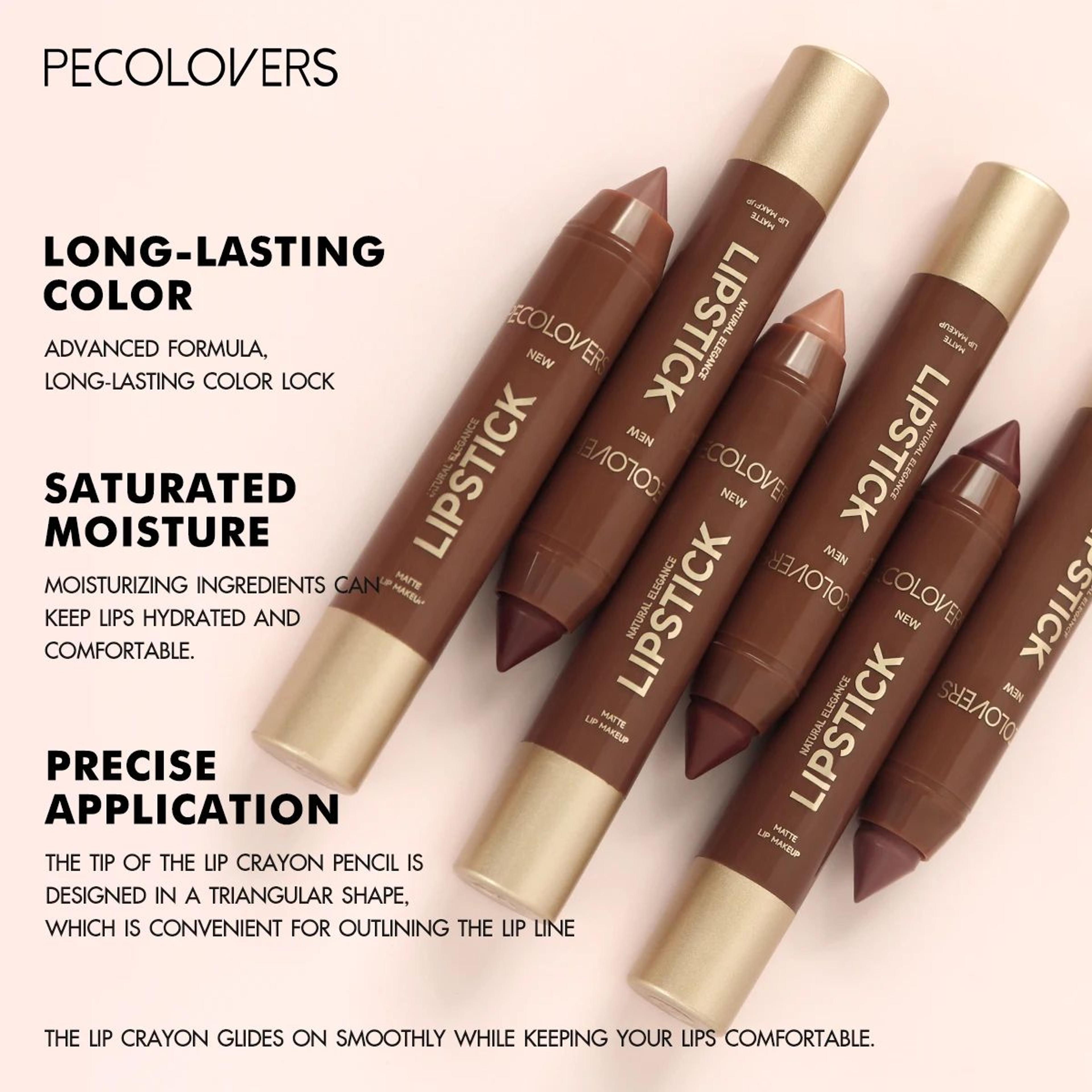 Fine Tip Matte Lip Liner Pen  Soft Mist Lip Contour Crayon 4