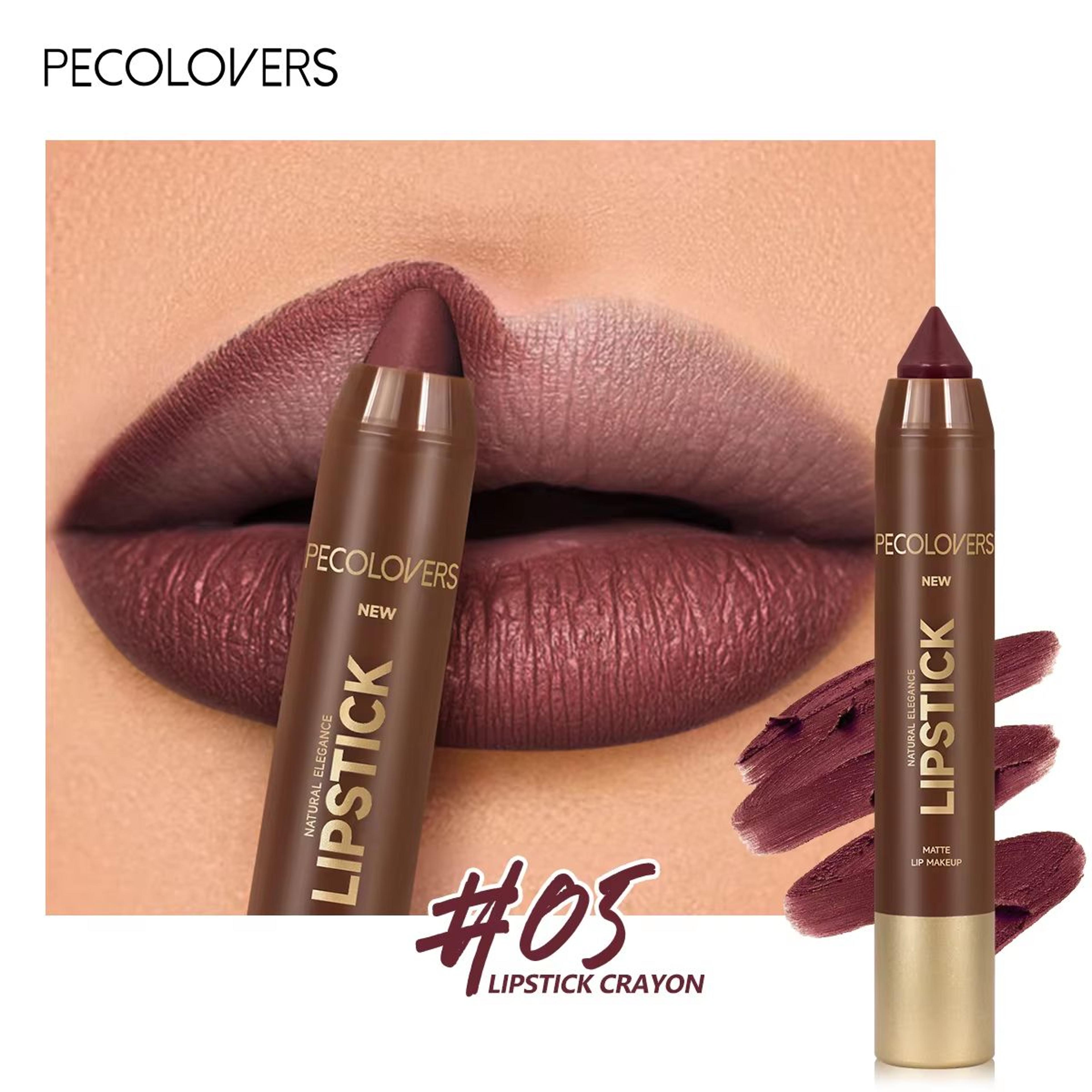 Fine Tip Matte Lip Liner Pen  Soft Mist Lip Contour Crayon 6