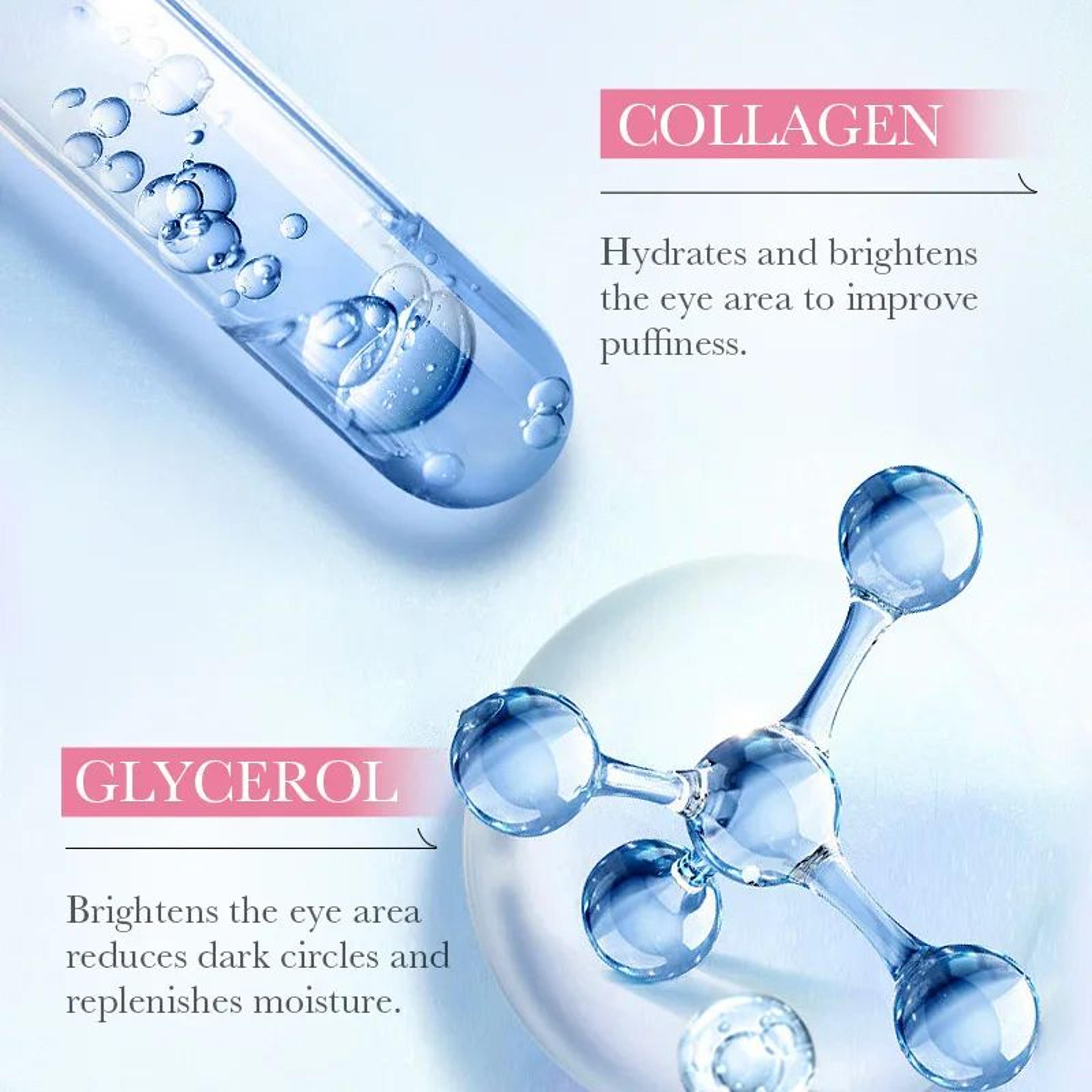 SADOER Sakura Collagen Eye Mask 60pcs For Dark Circles And Eye Bags Hydrating Firming Eye Patches 2