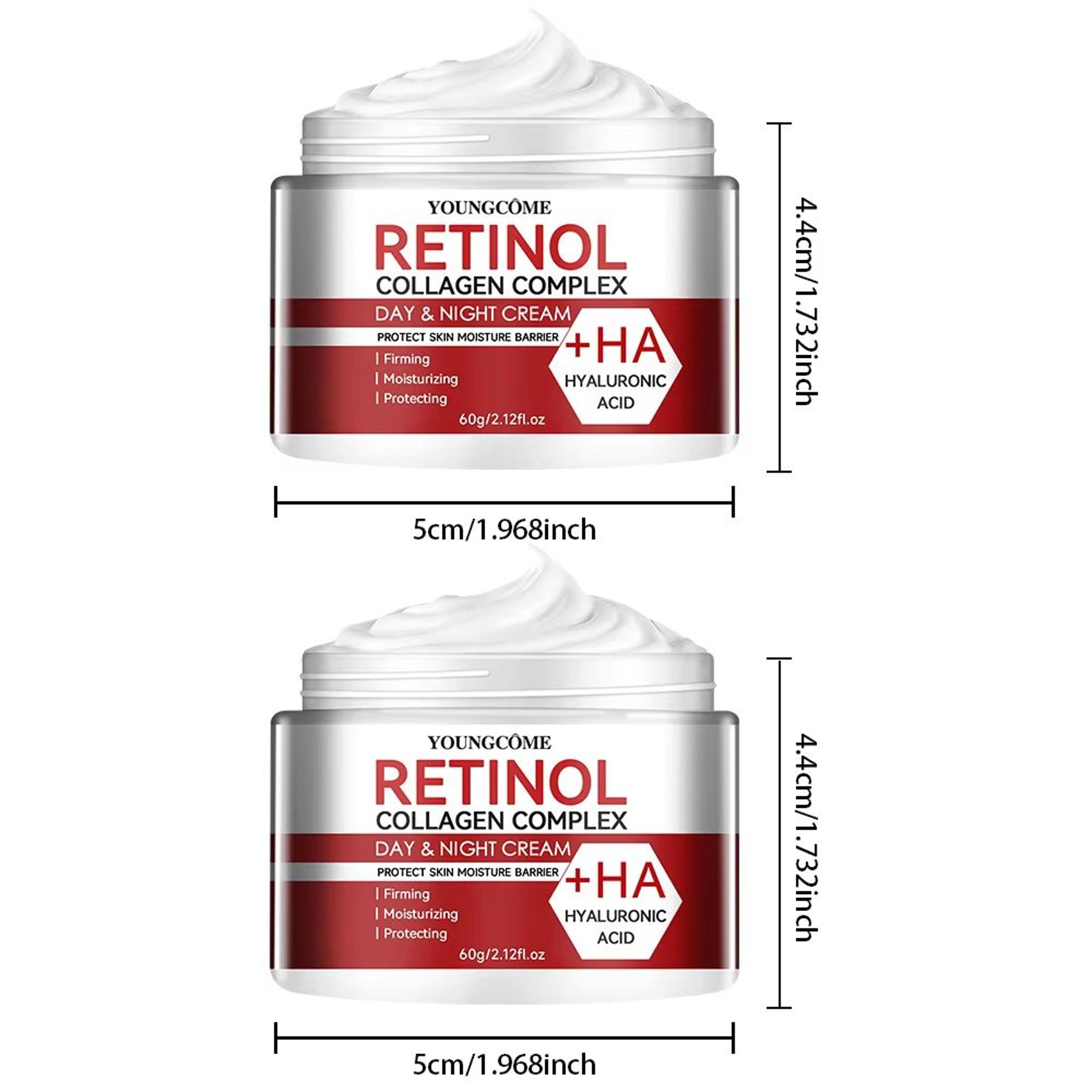 SADOER Retinol Collagen Face Cream Deep Hydration Anti Aging Moisturizing Cream For Skin Repair 9