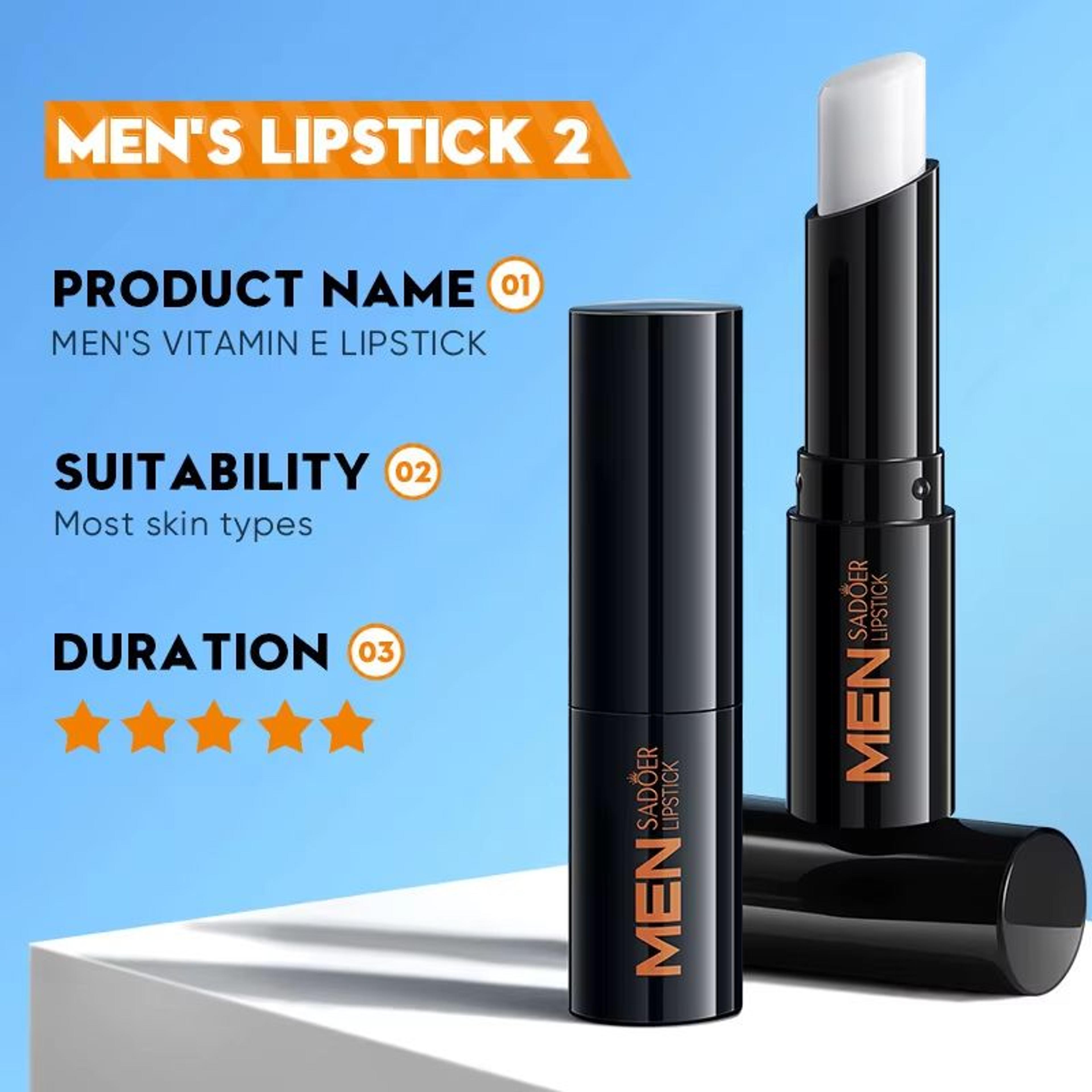 SADOER Mens Lip Balm Hydrating Anti Cracking Lip Balm For Repairing And Nourishing Dry Lips 5