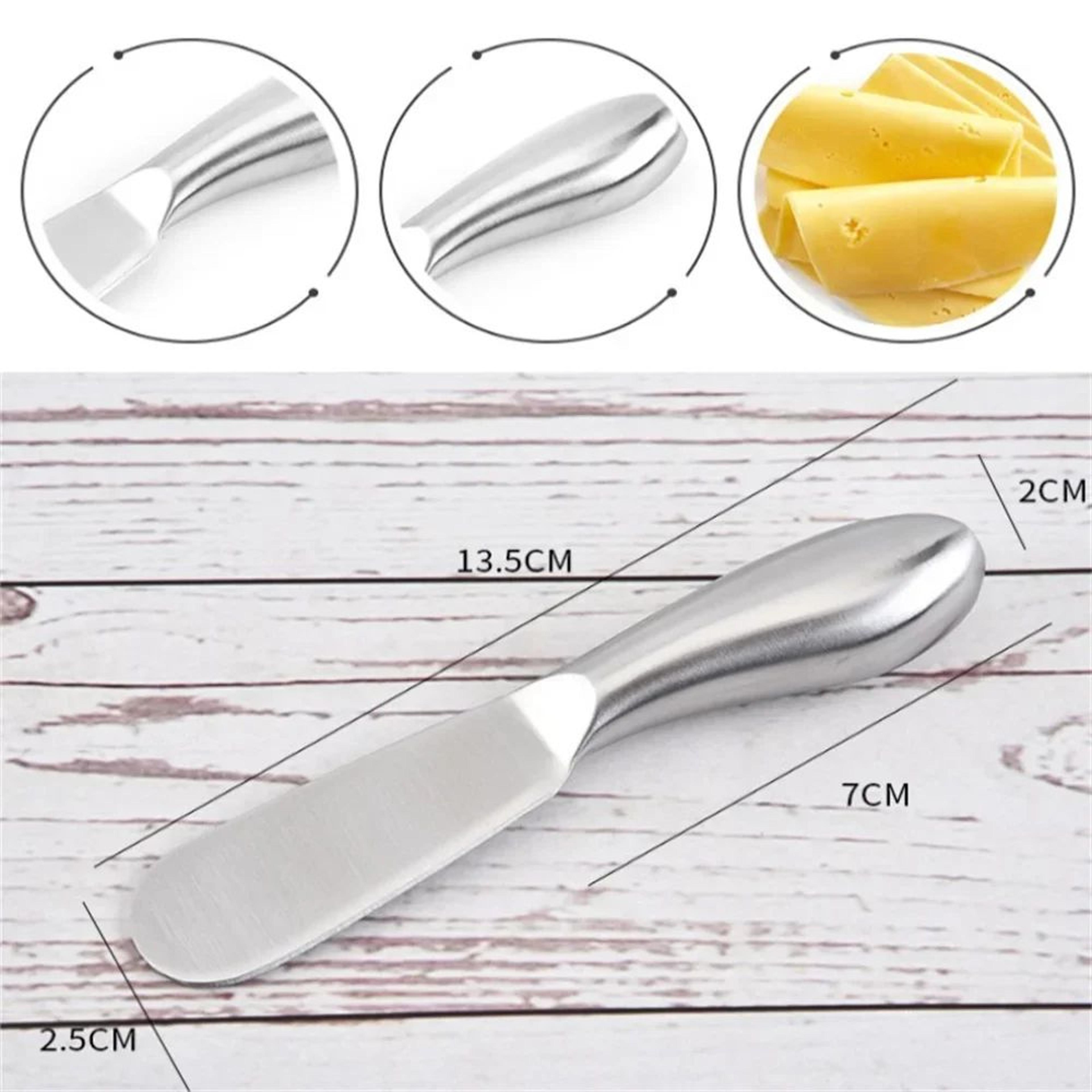 Multifunction Stainless Steel Butter Spreader Knife 3 In 1 Butter Cutter  Cheese Spreader Kitchen T 5