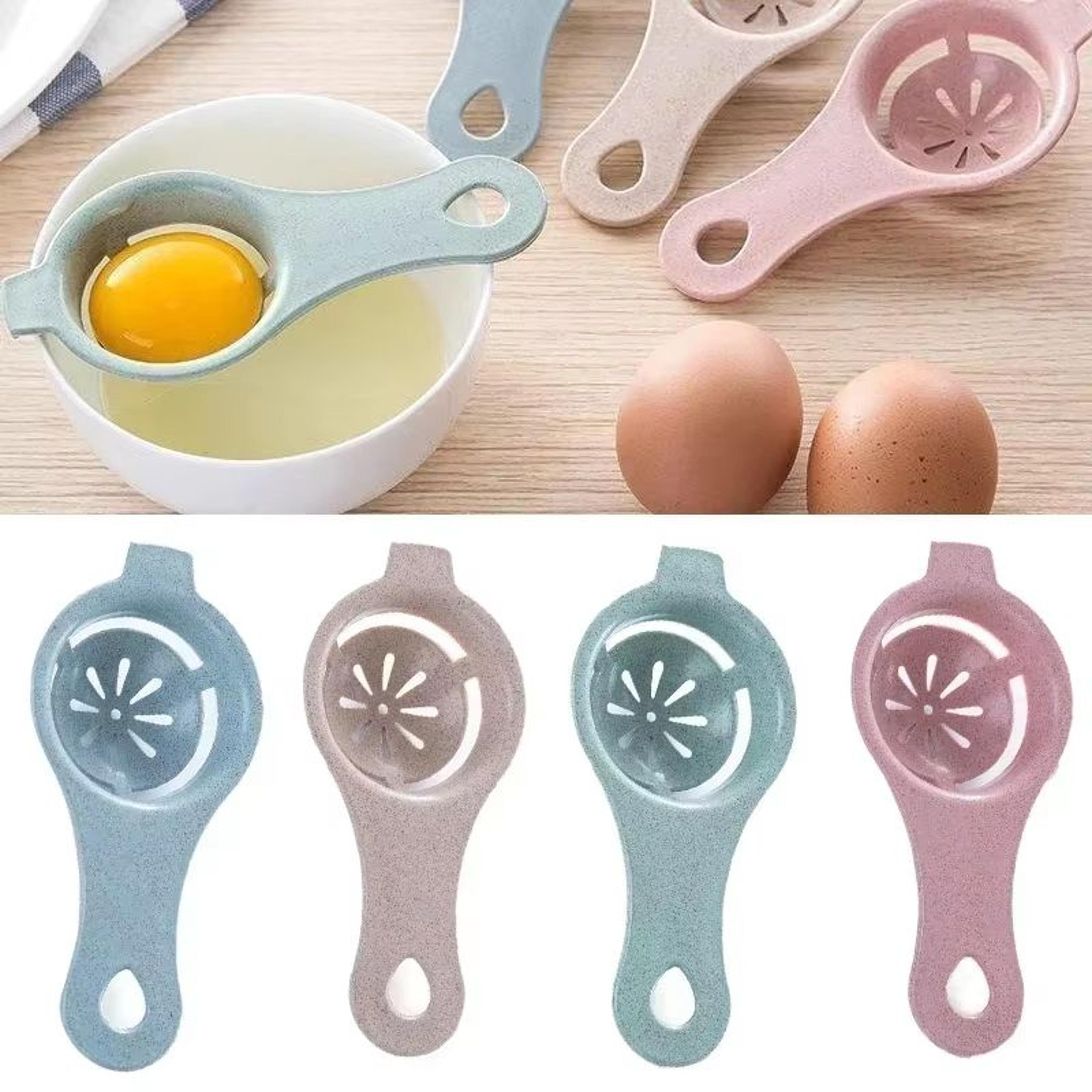 eco friendly wheat straw egg separator egg yolk egg white separator tool baking kitchen gadget