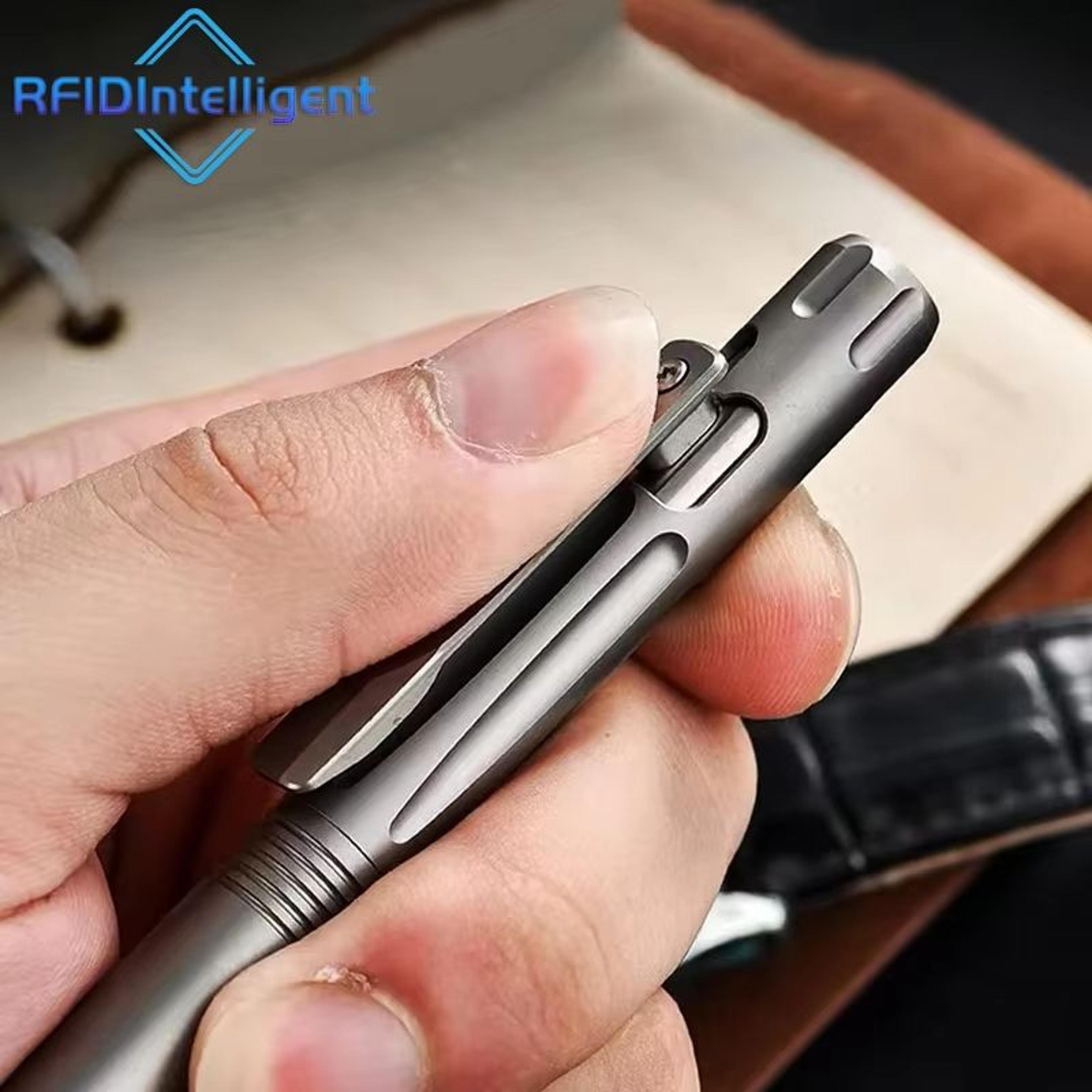 Titanium Tactical EDC Pen With Emergency Glass Breaker 4