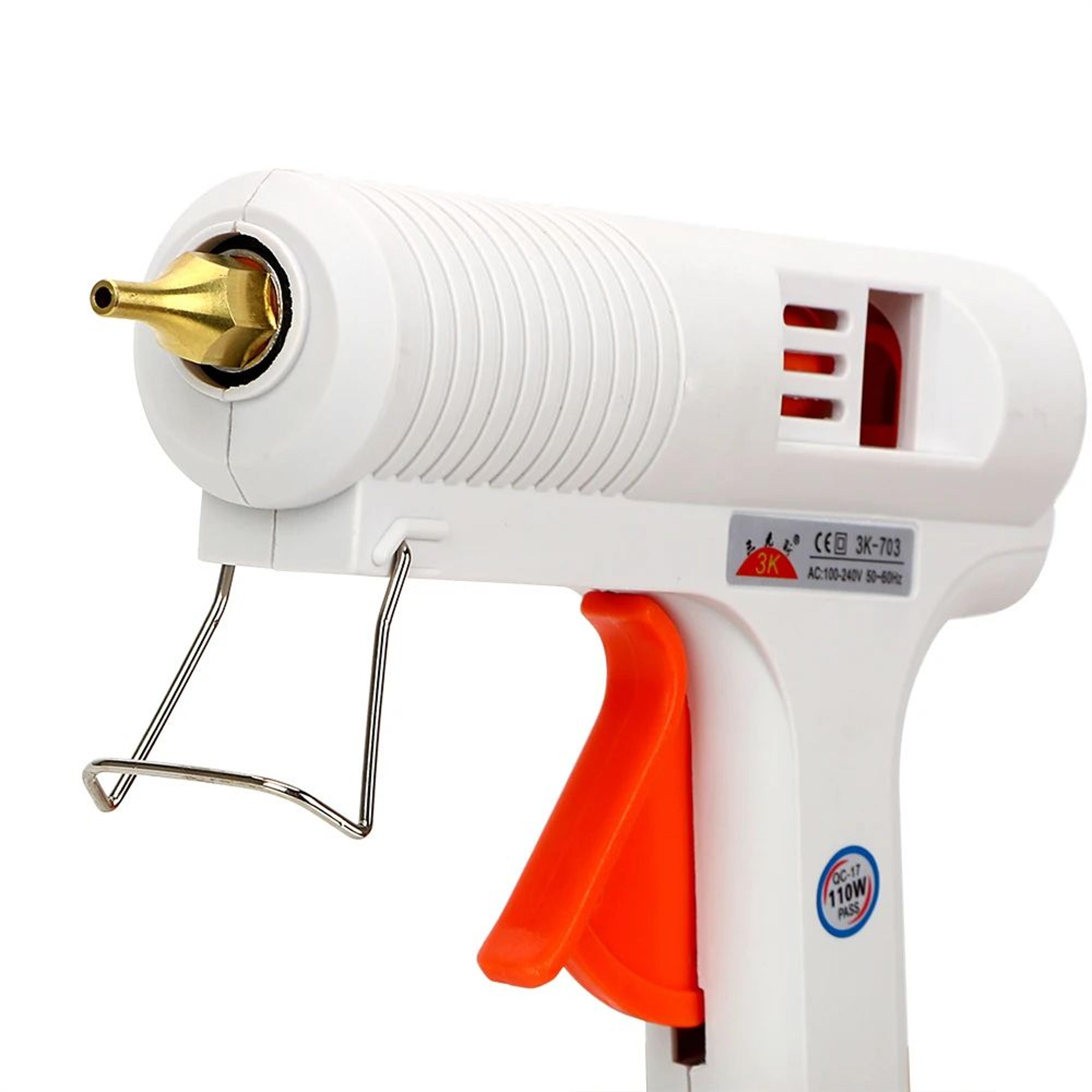 DIYWORK Adjustable Temperature Hot Melt Glue Gun 110W 043in Craft Repair Tool 3
